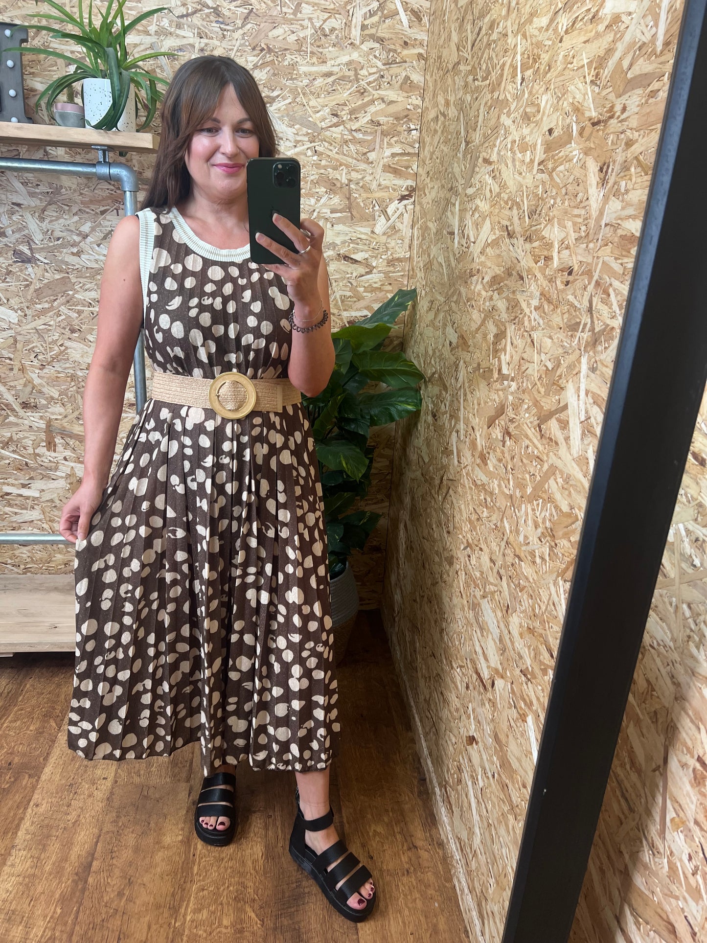 Polka Dot Lurex Dress