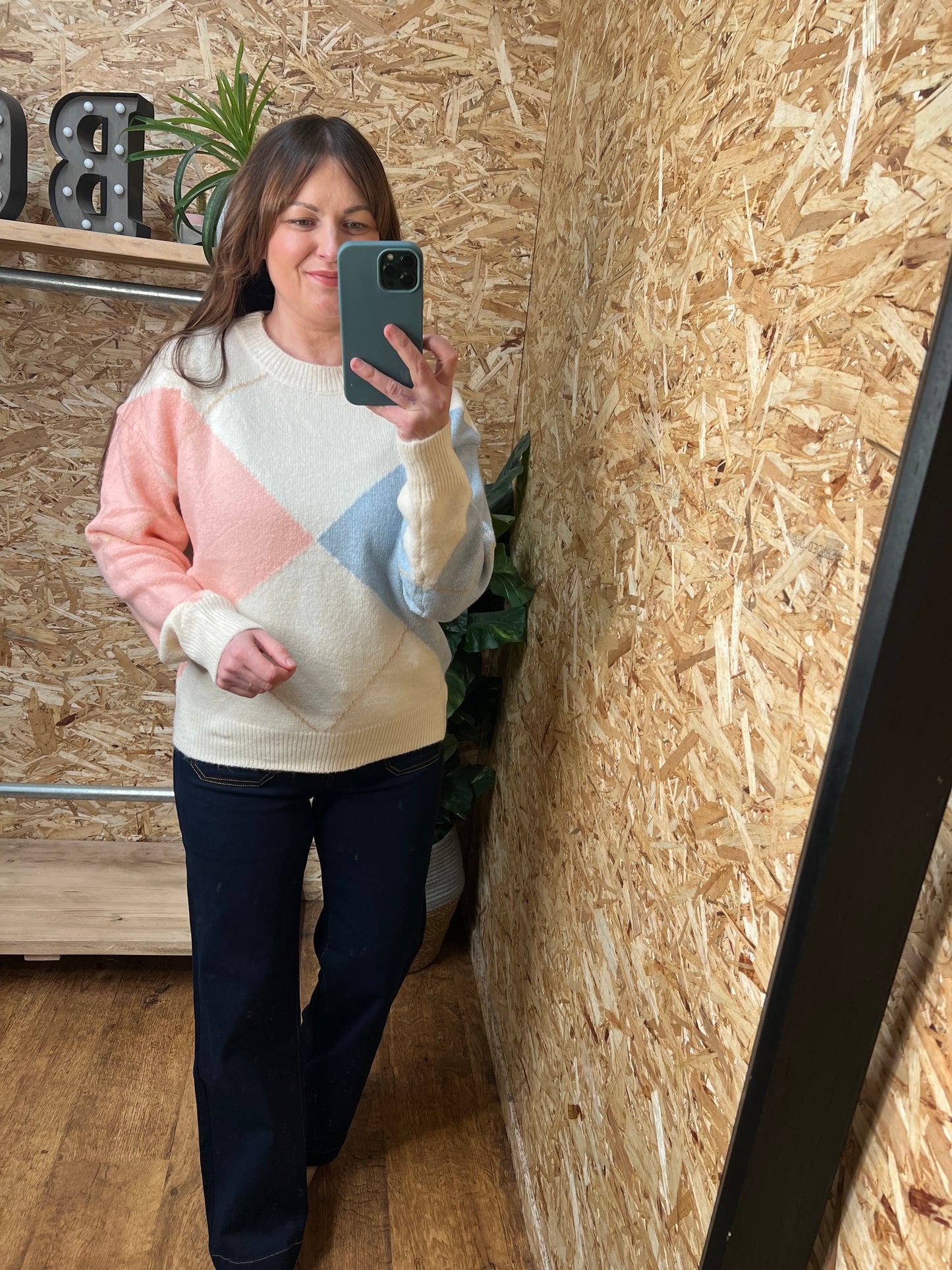 Argyle Knit - Pastel