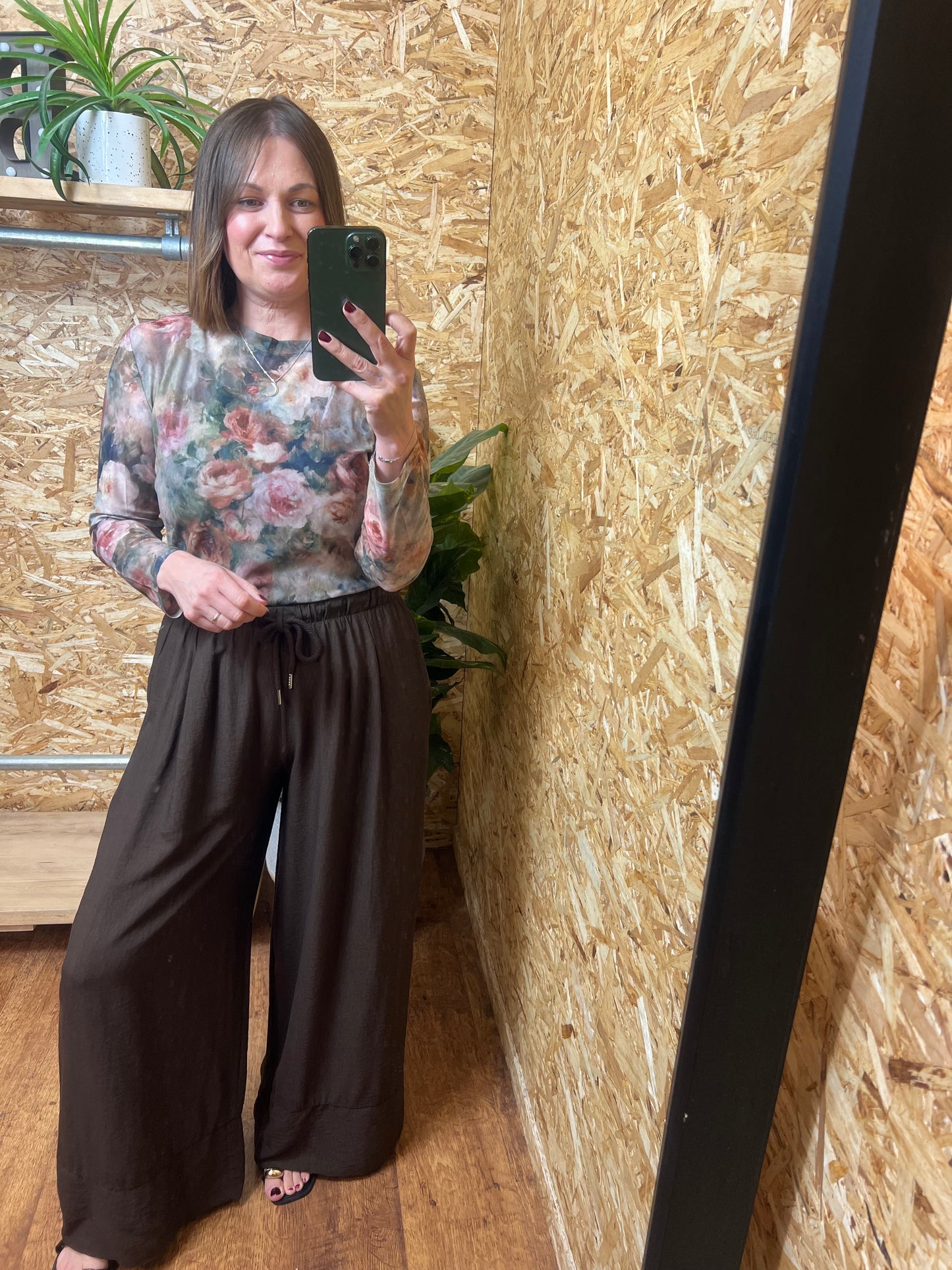 Vintage Rose Mesh Top (Pre order due 5th September)
