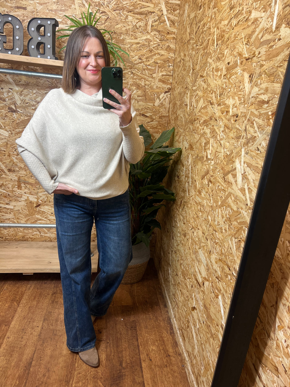 Cleo Asymmetric Knit