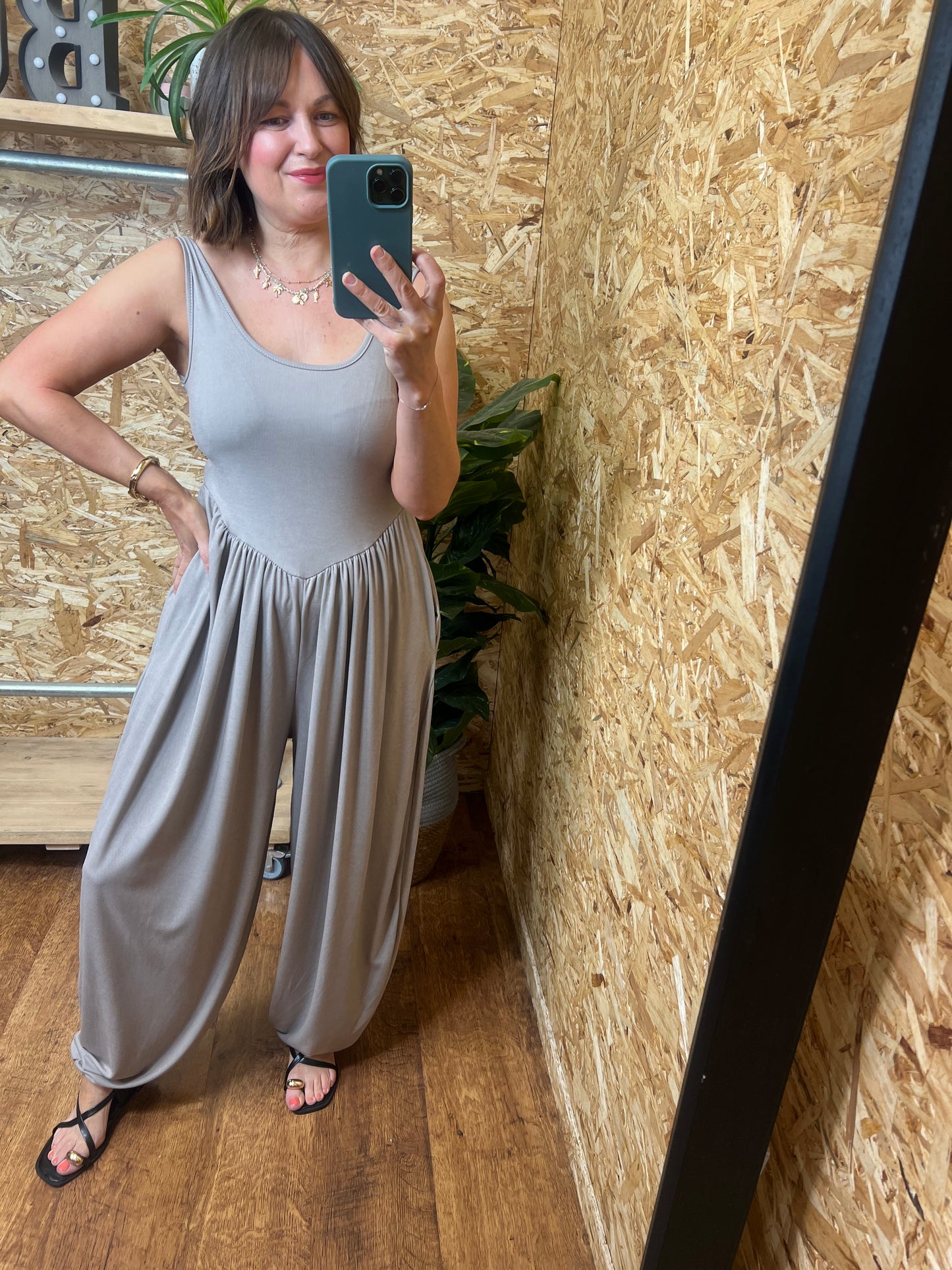 Balloon Leg Jumpsuit