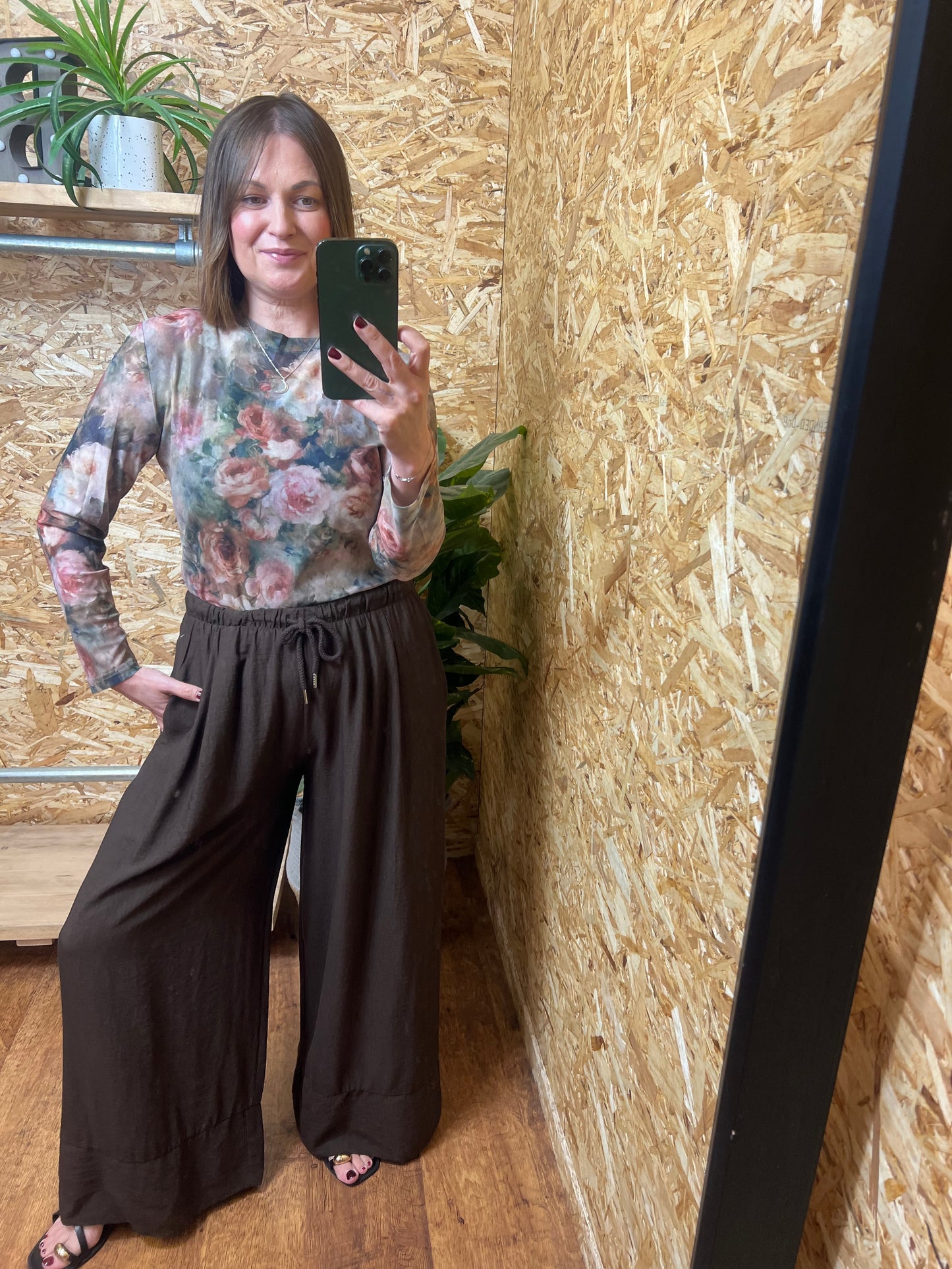 Vintage Rose Mesh Top (Pre order due 5th September)