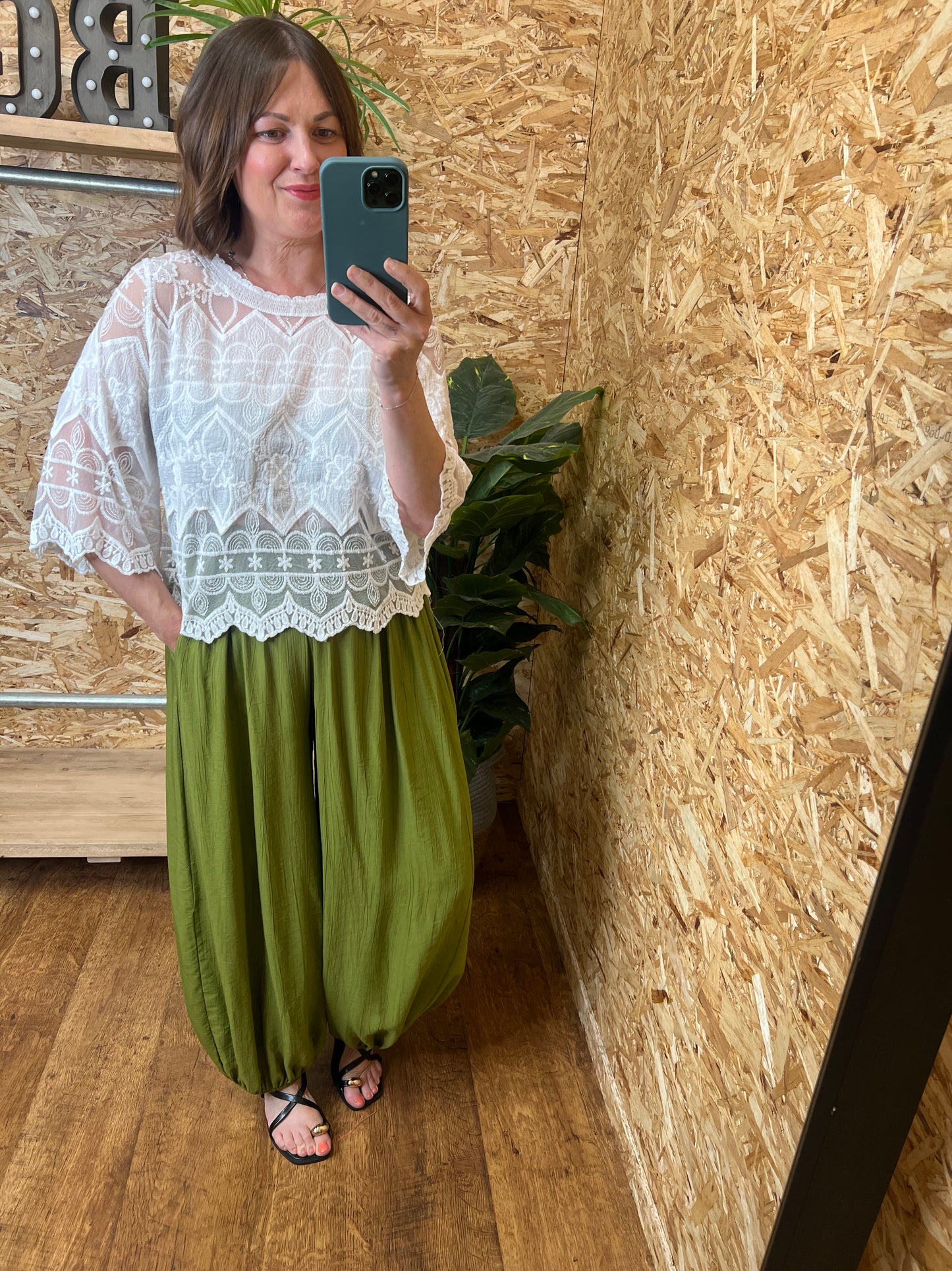 Zara Balloon Leg Trousers