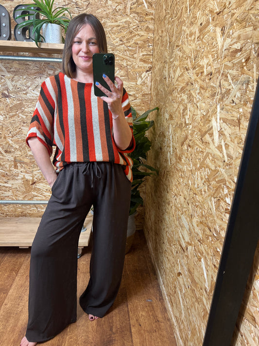 Autumn Stripe Knit