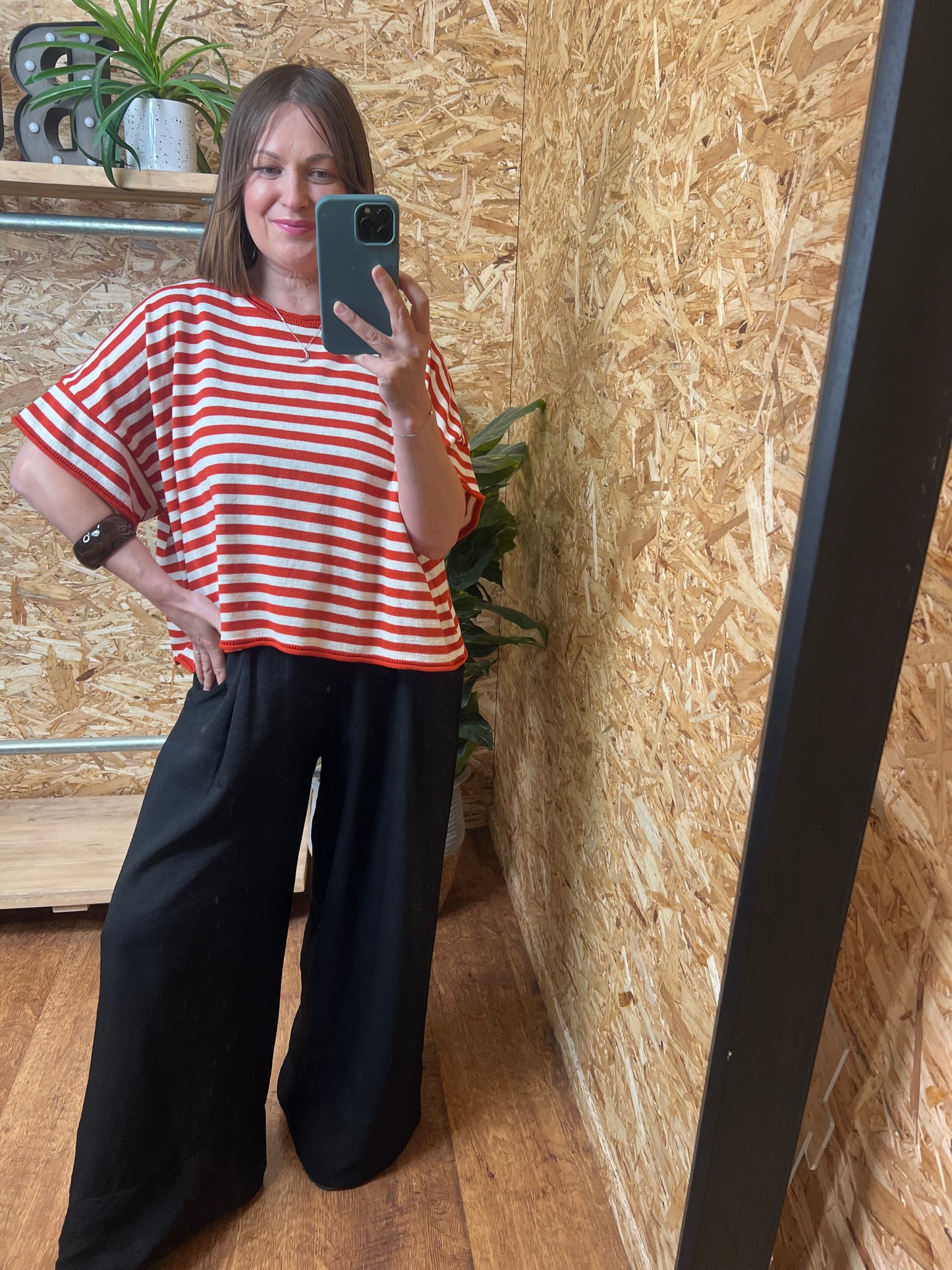 Stripe Fine Knit