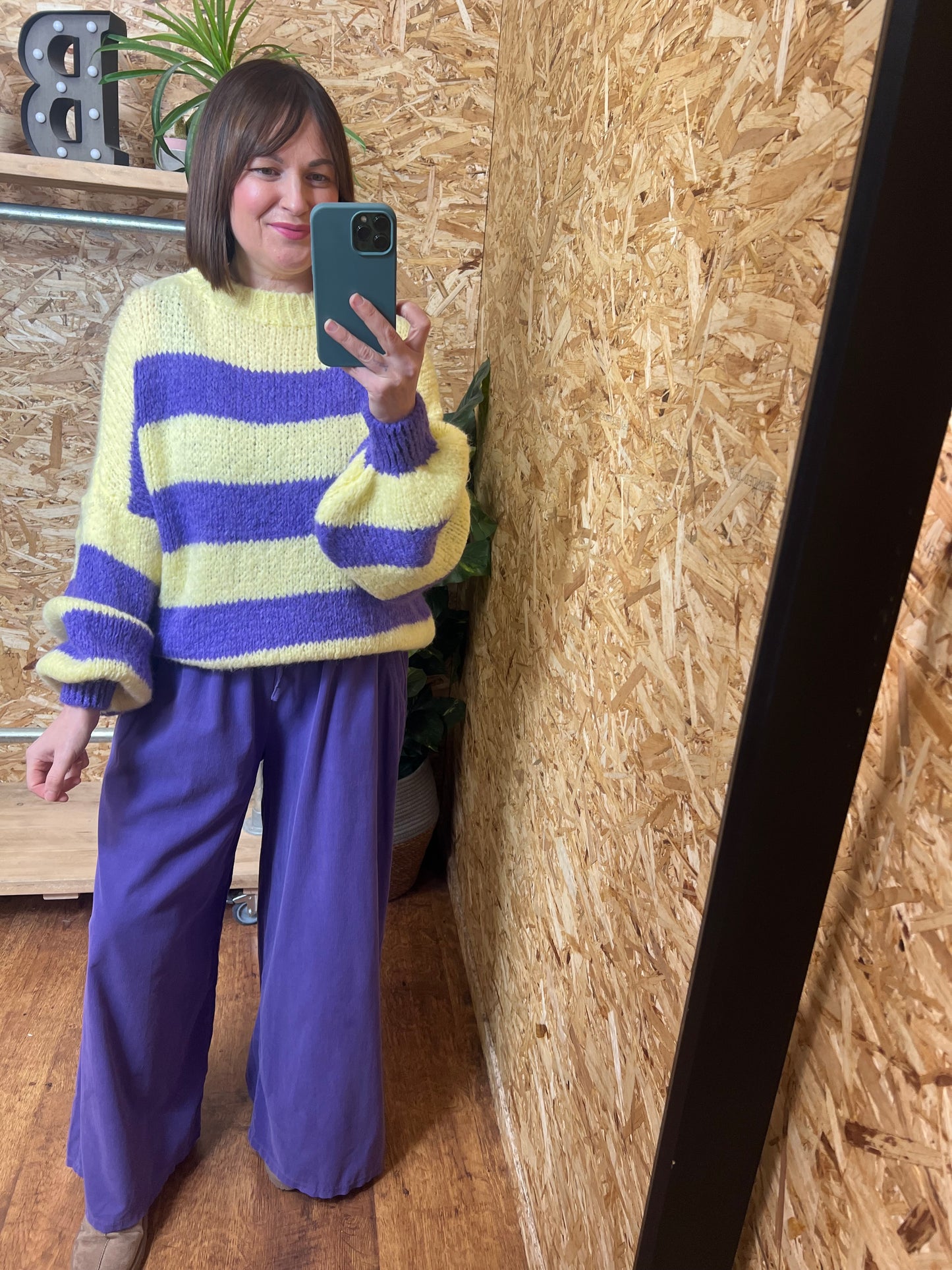 Chunky Stripe Knit