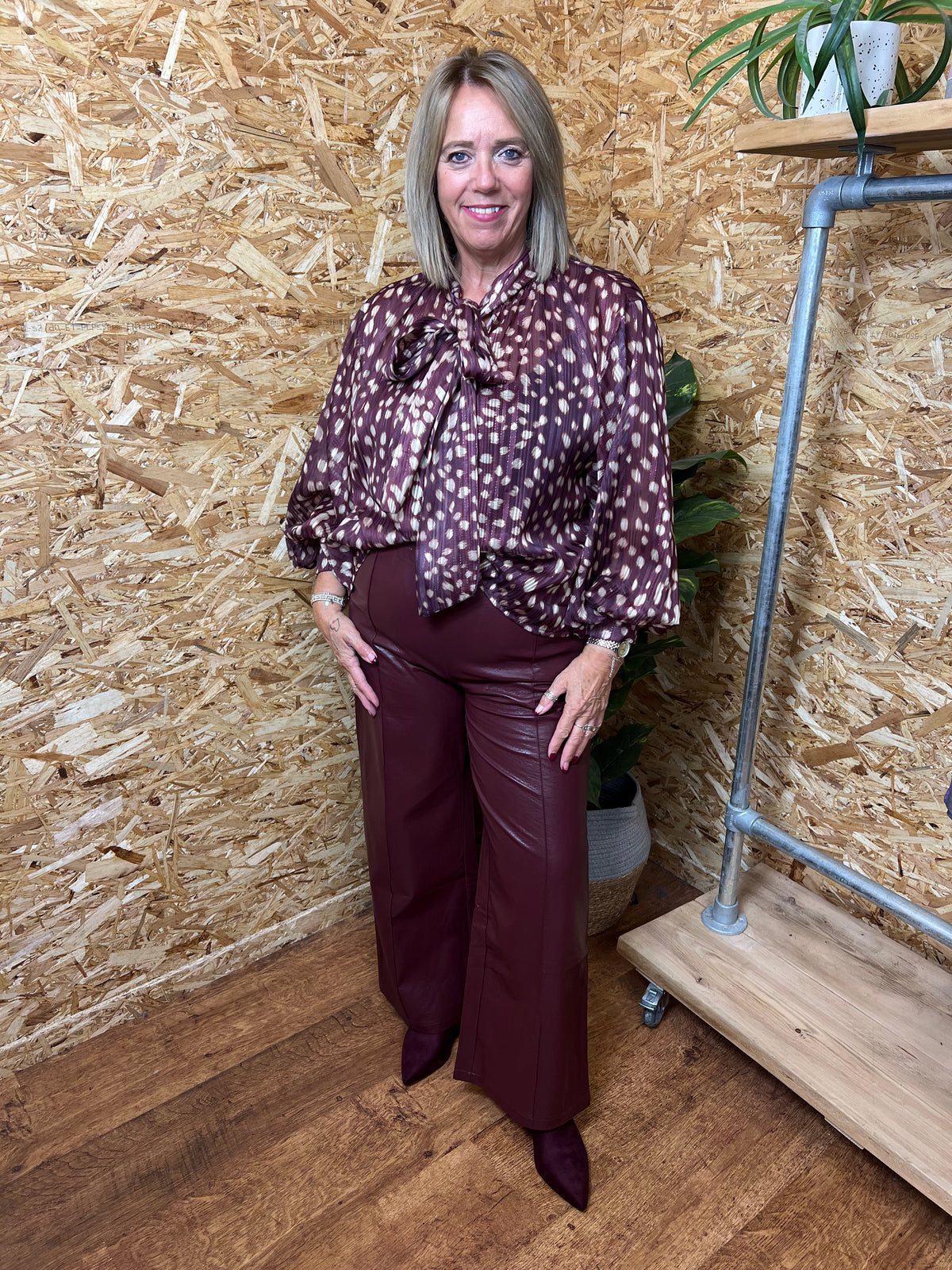 Sylvie Pussy Bow Blouse