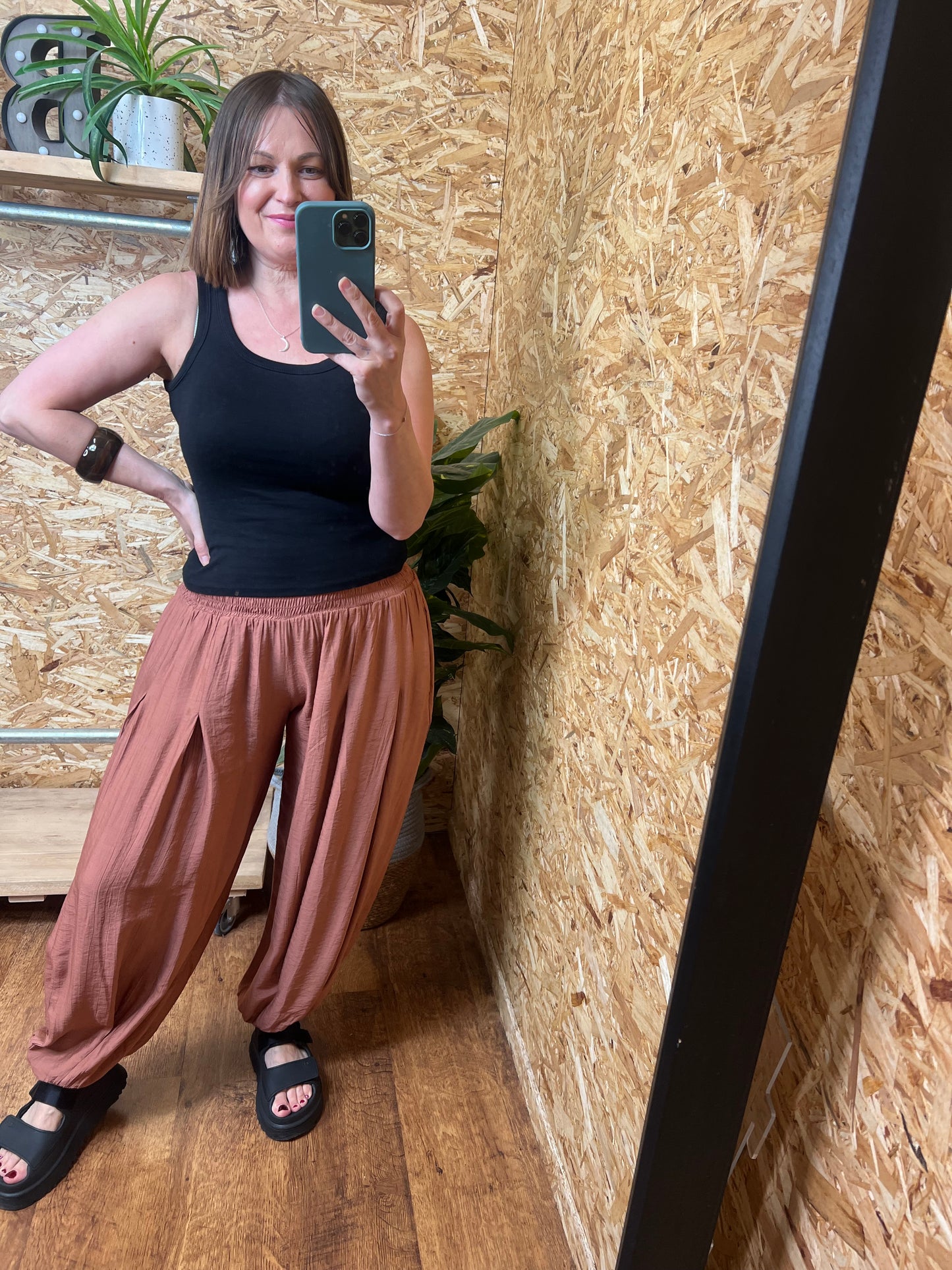 Ballon Trousers Rust