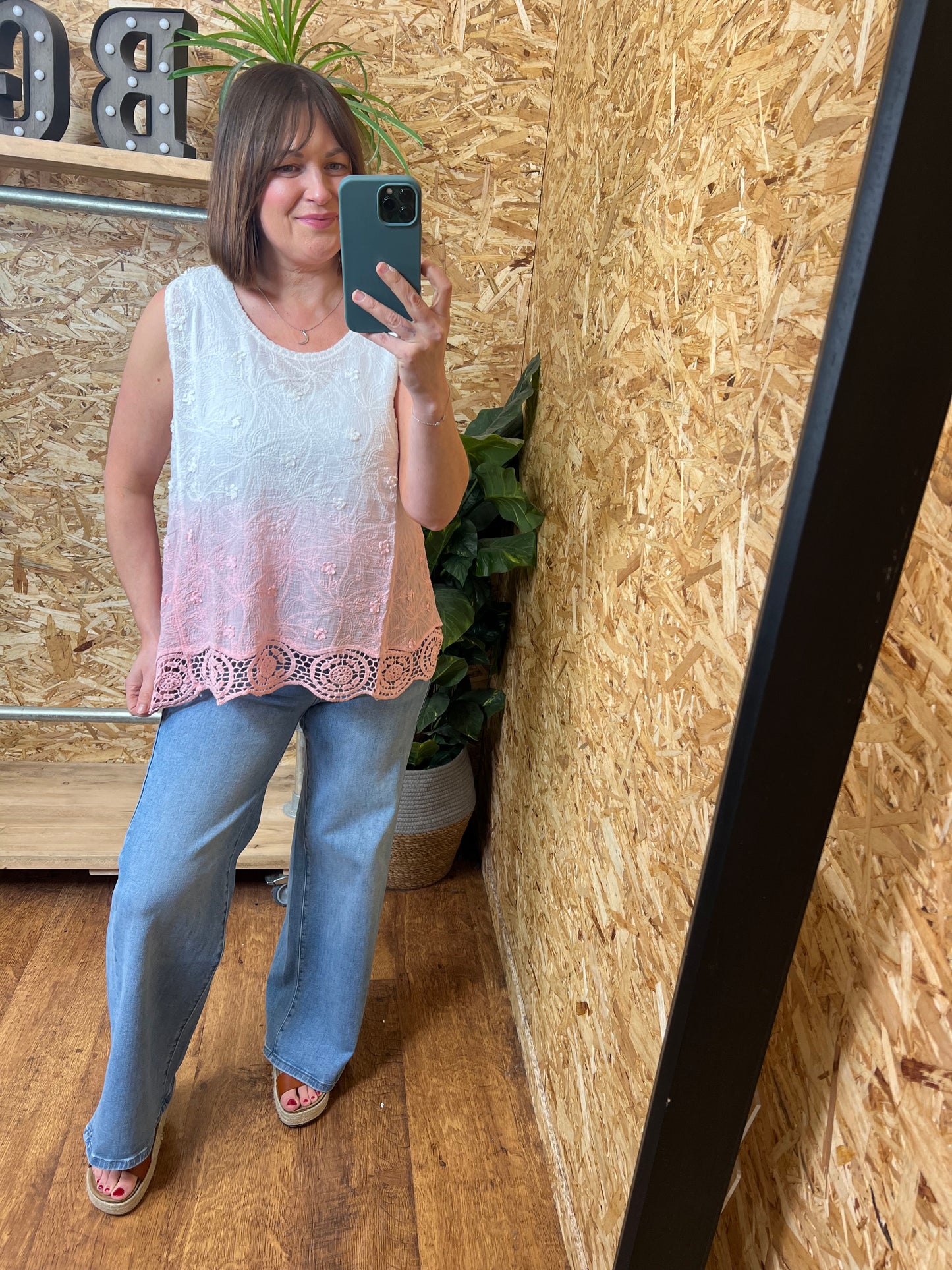 Ombre Crochet Top