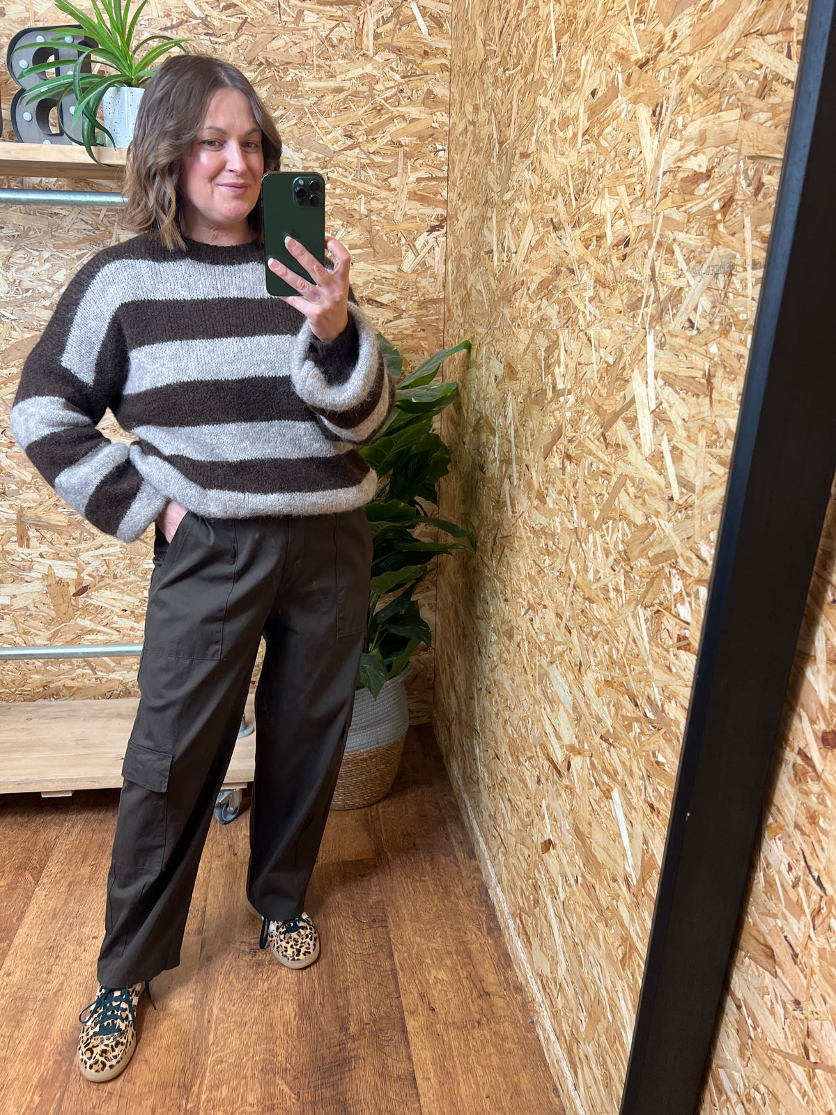 Chunky Stripe Knit