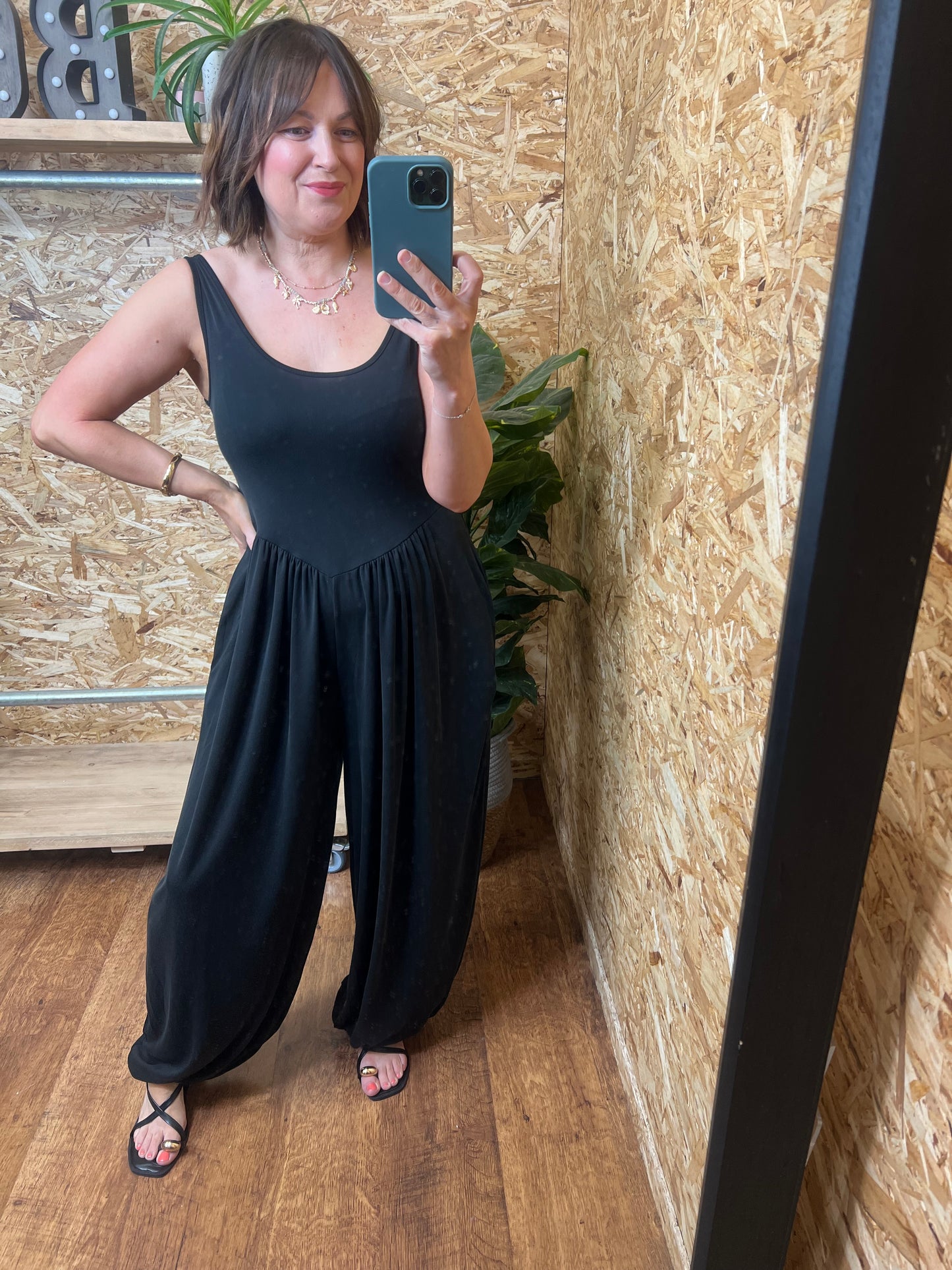 Balloon Leg Jumpsuit