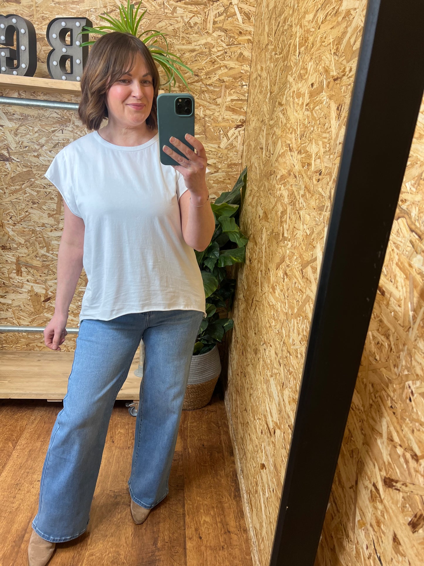 Basic Cap Sleeve Tee