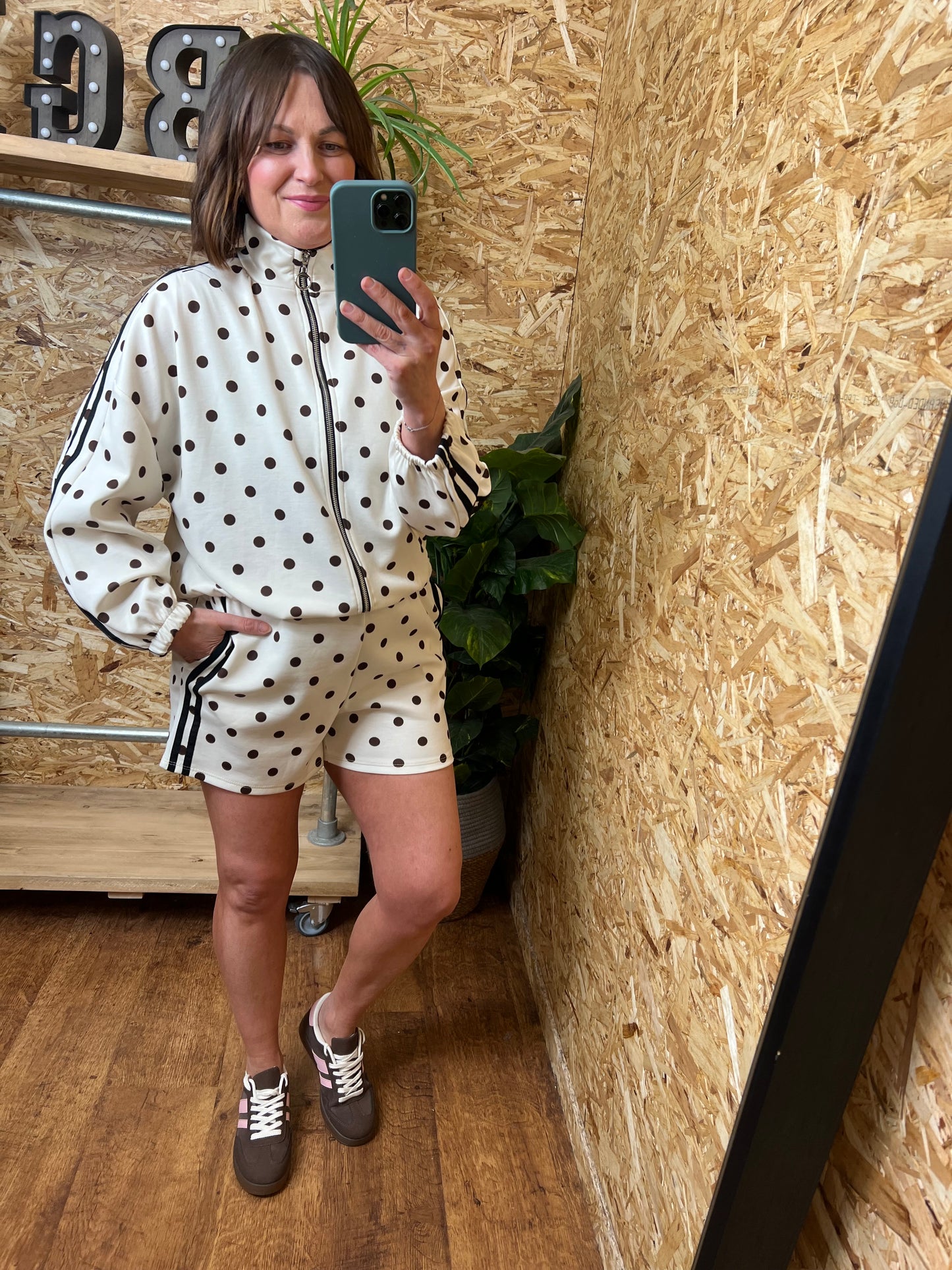 Polka Dot Short Set