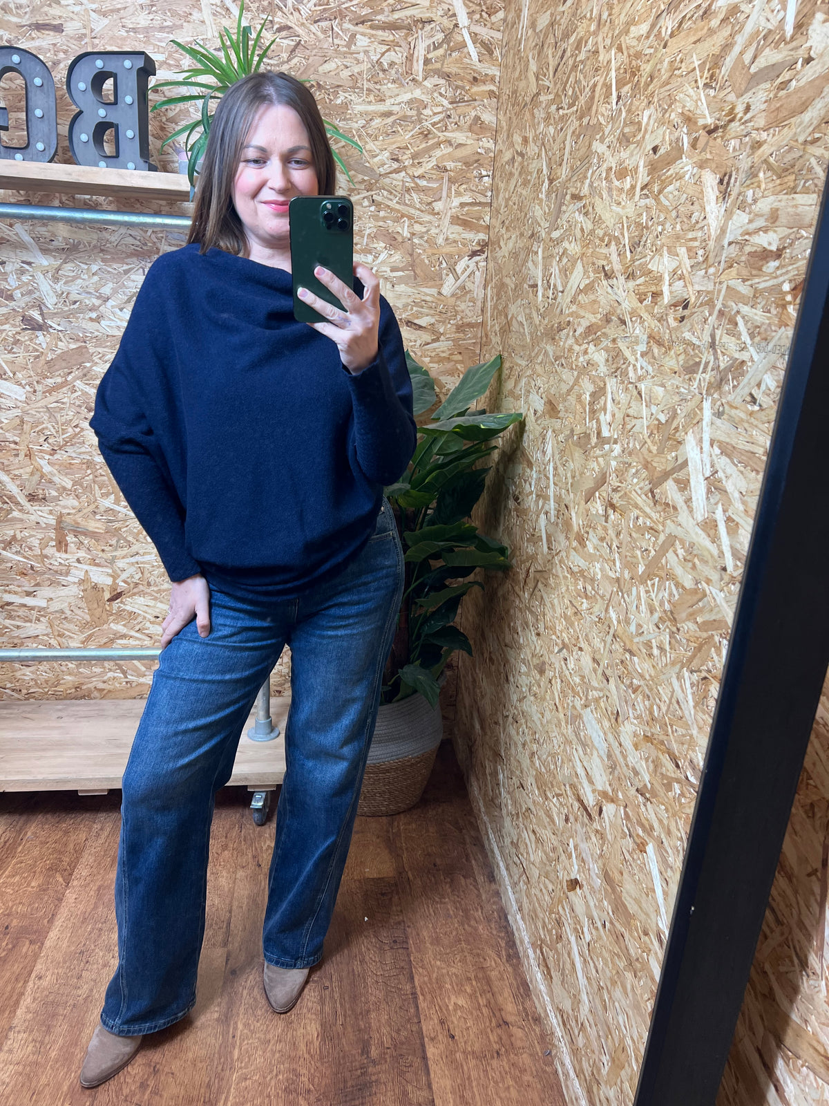 Cleo Asymmetric Knit