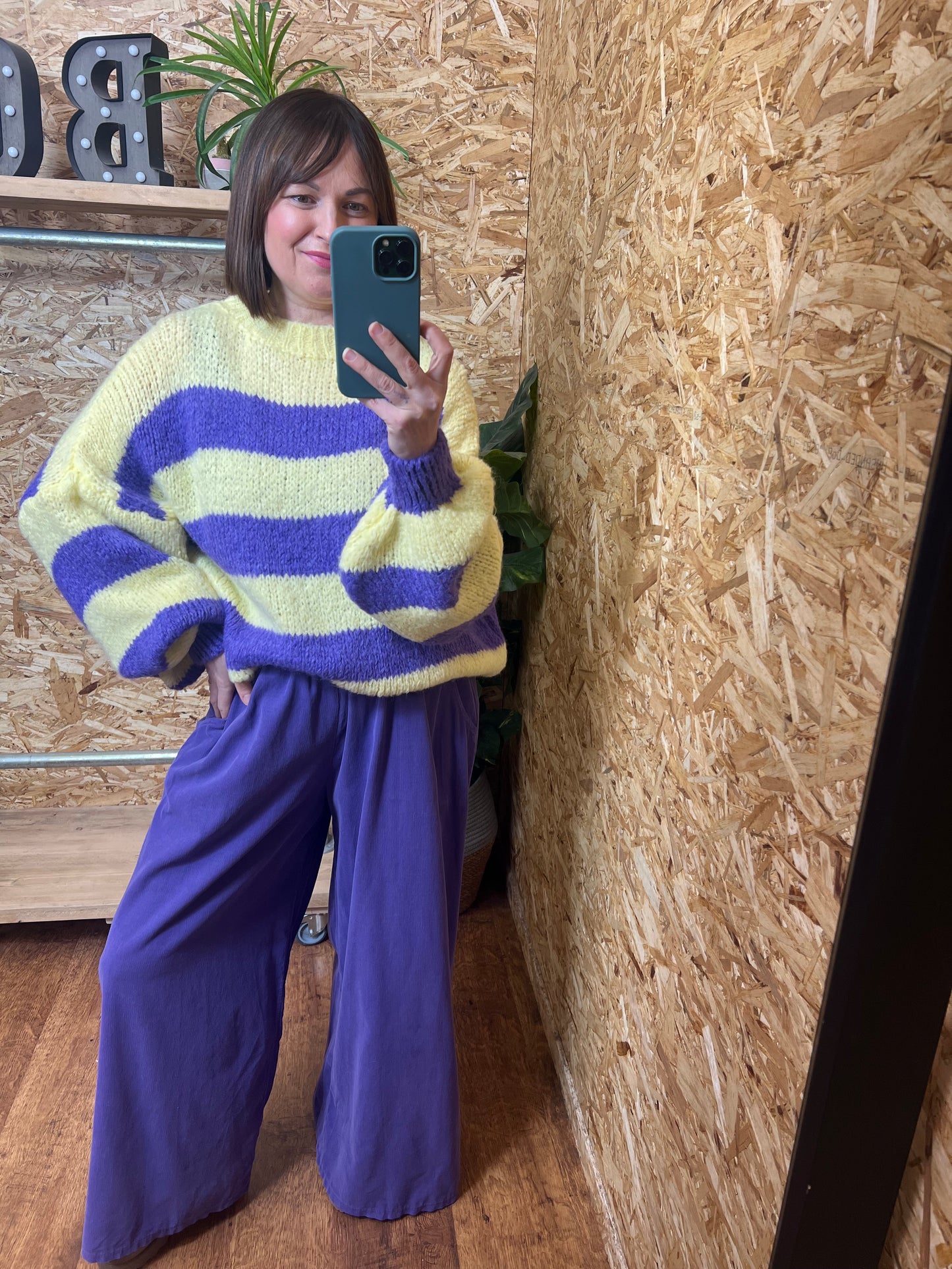 Chunky Stripe Knit