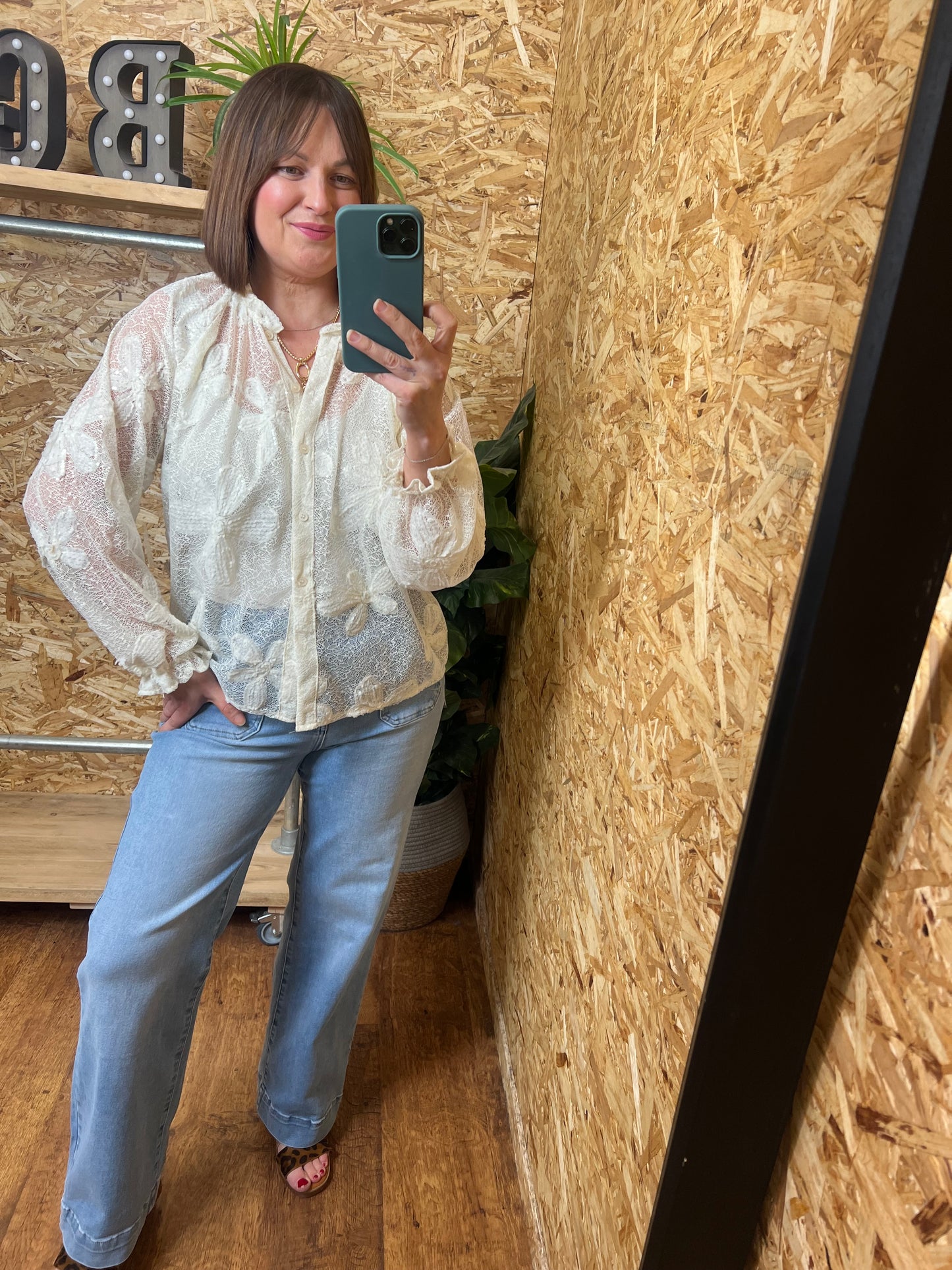 Floral Lace Blouse