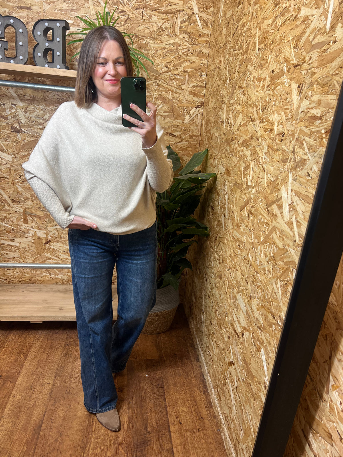 Cleo Asymmetric Knit