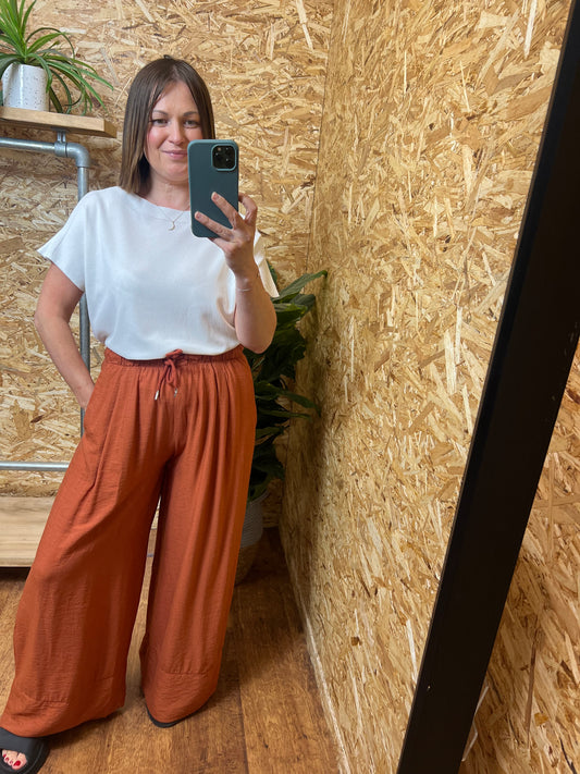 Sadie Wide Leg Trousers