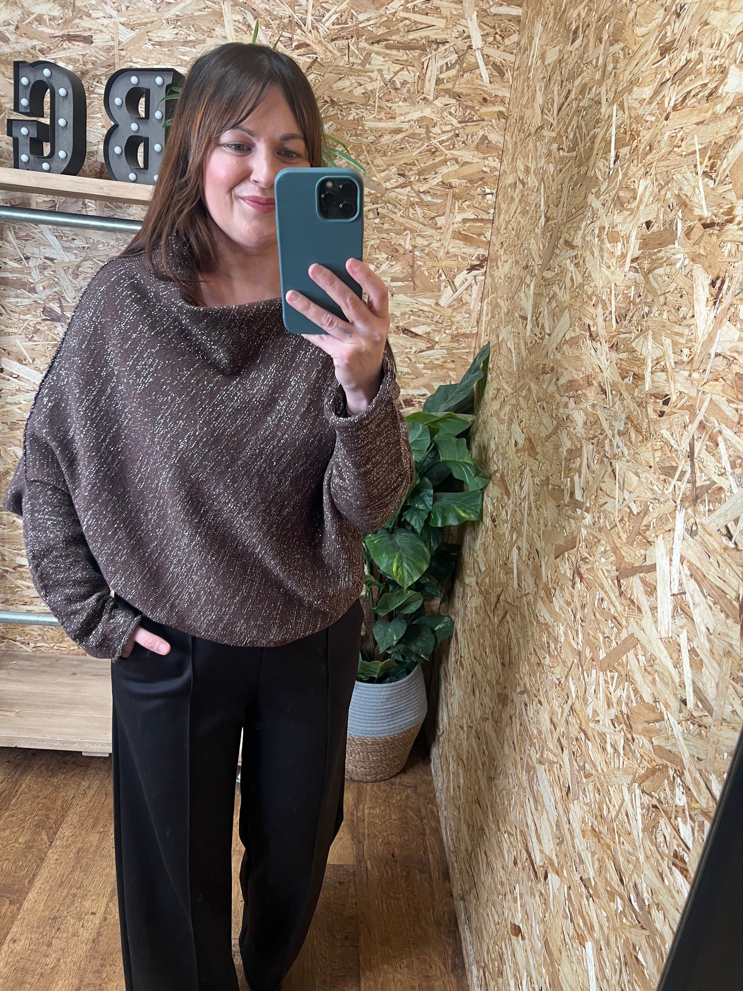 Cleo Lurex Knit