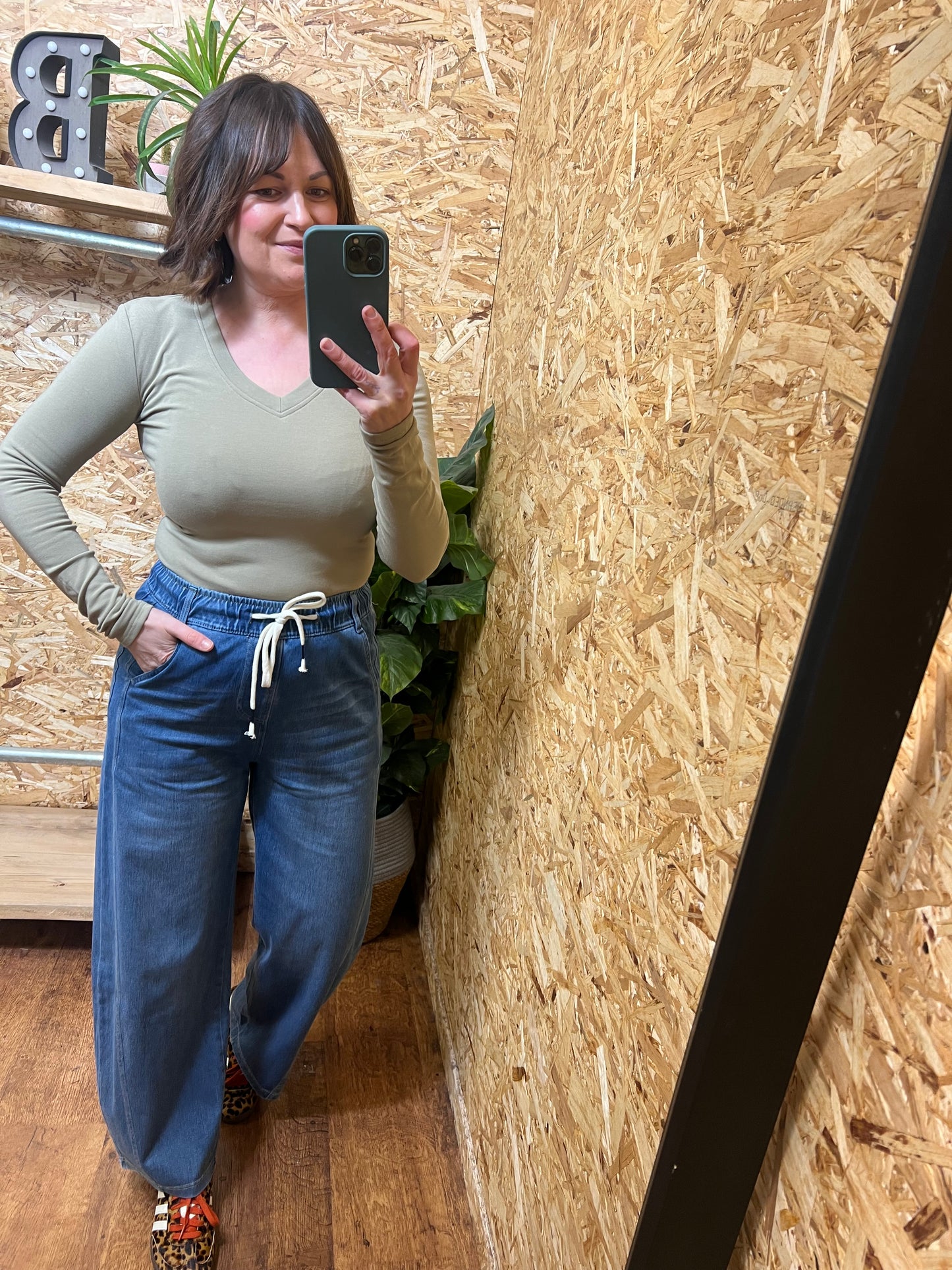 Layering V Neck Top