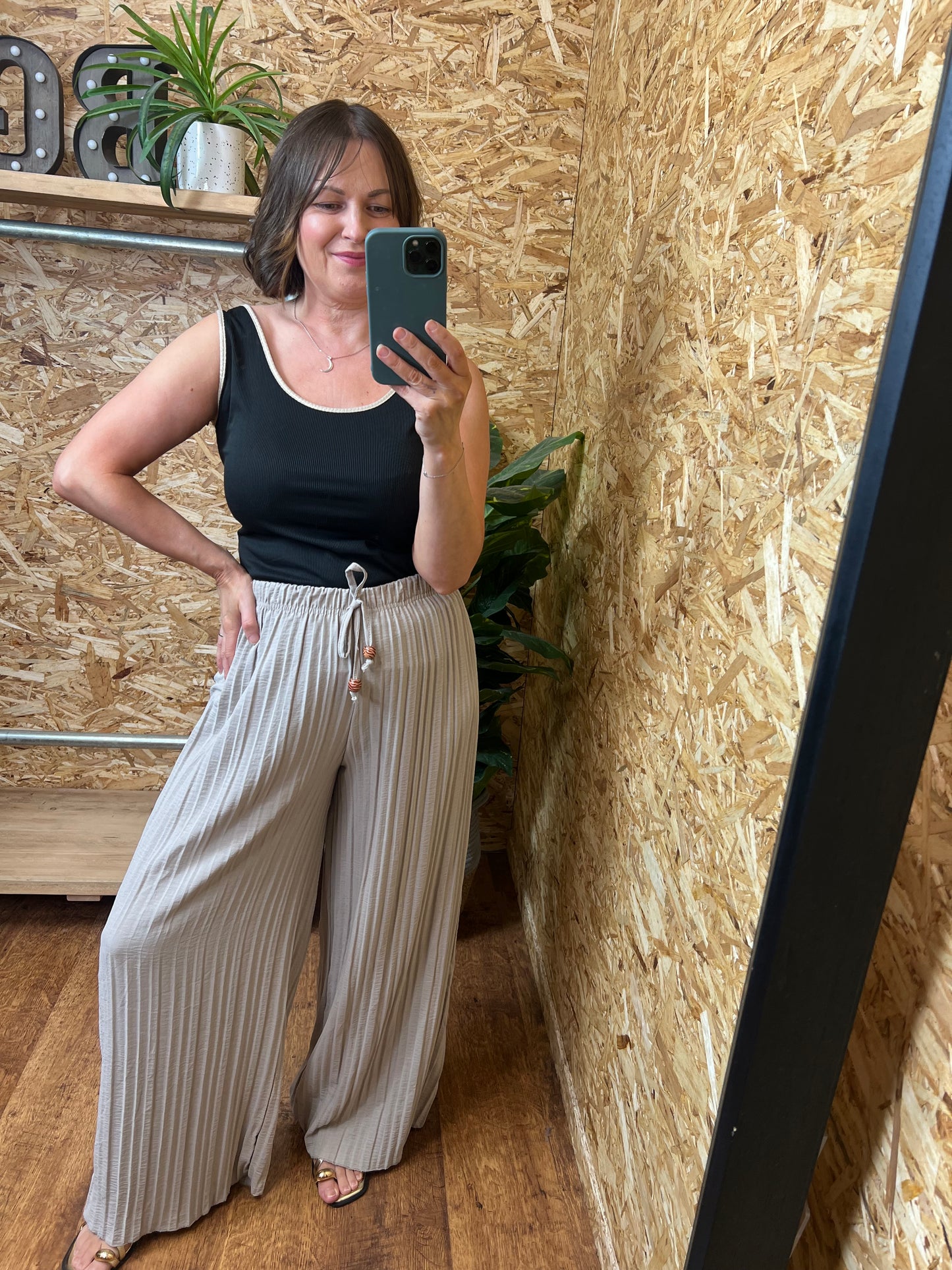 Pleated Trousers