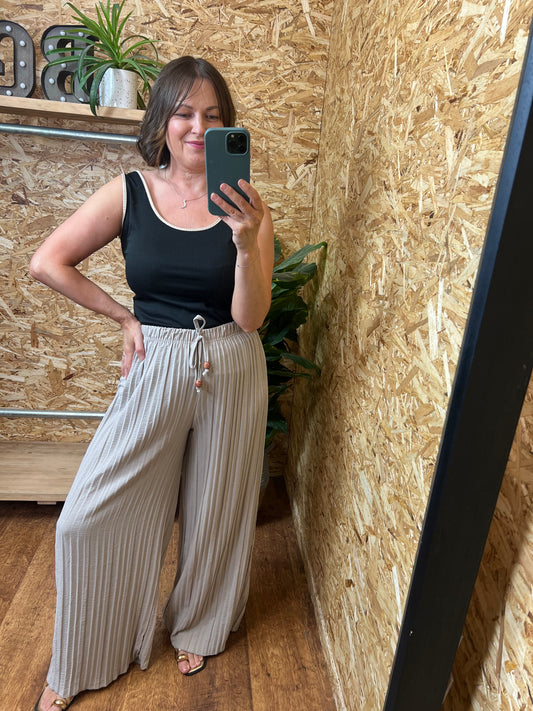 Pleated Trousers