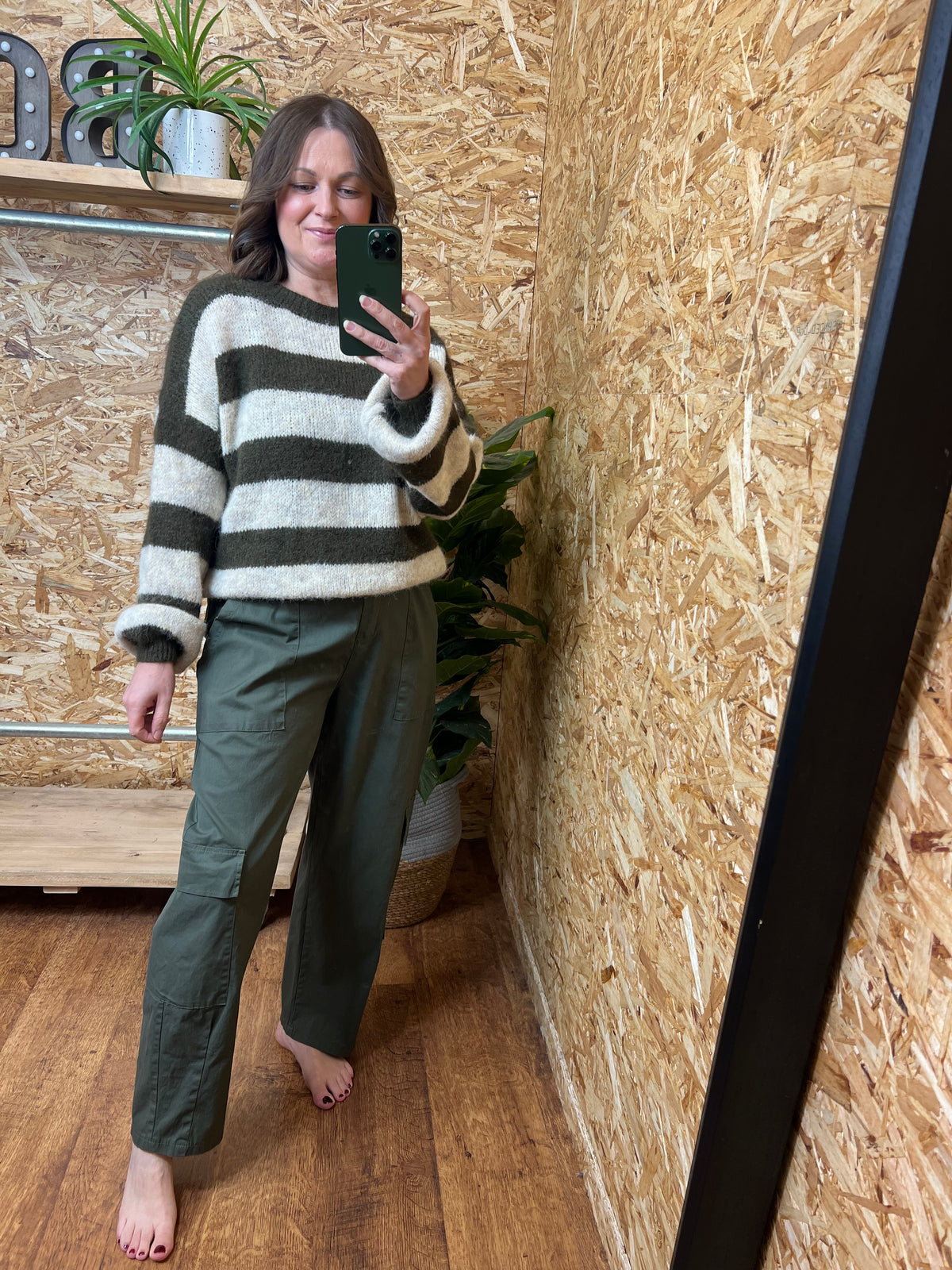 Chunky Stripe Knit