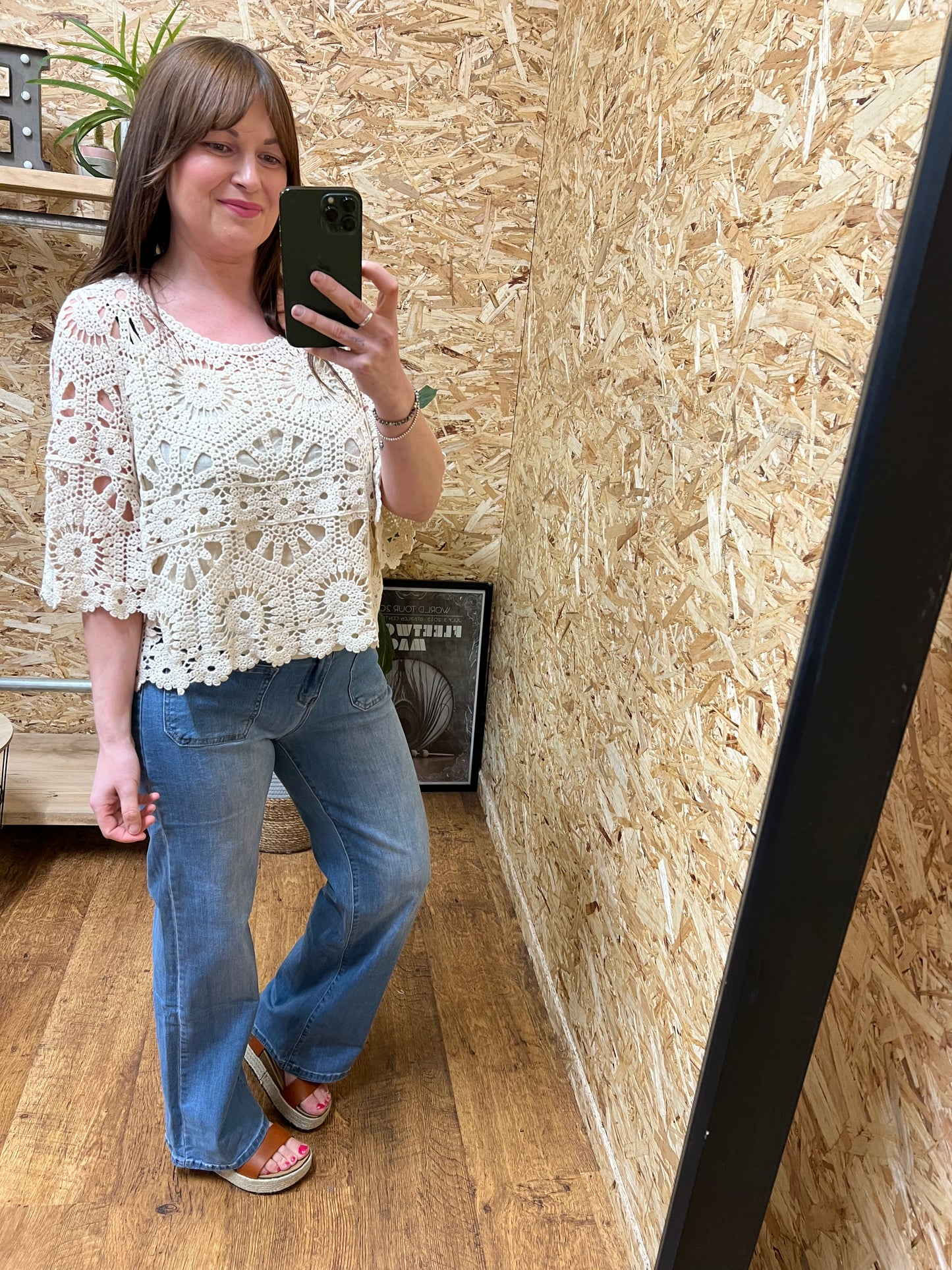 Anna Crochet Top