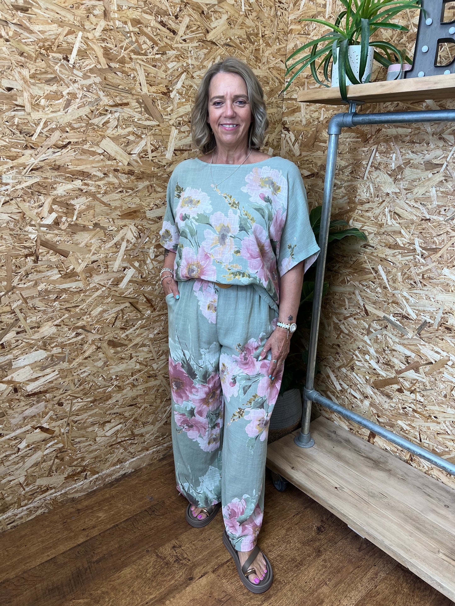 Jasmine Floral Co Ord