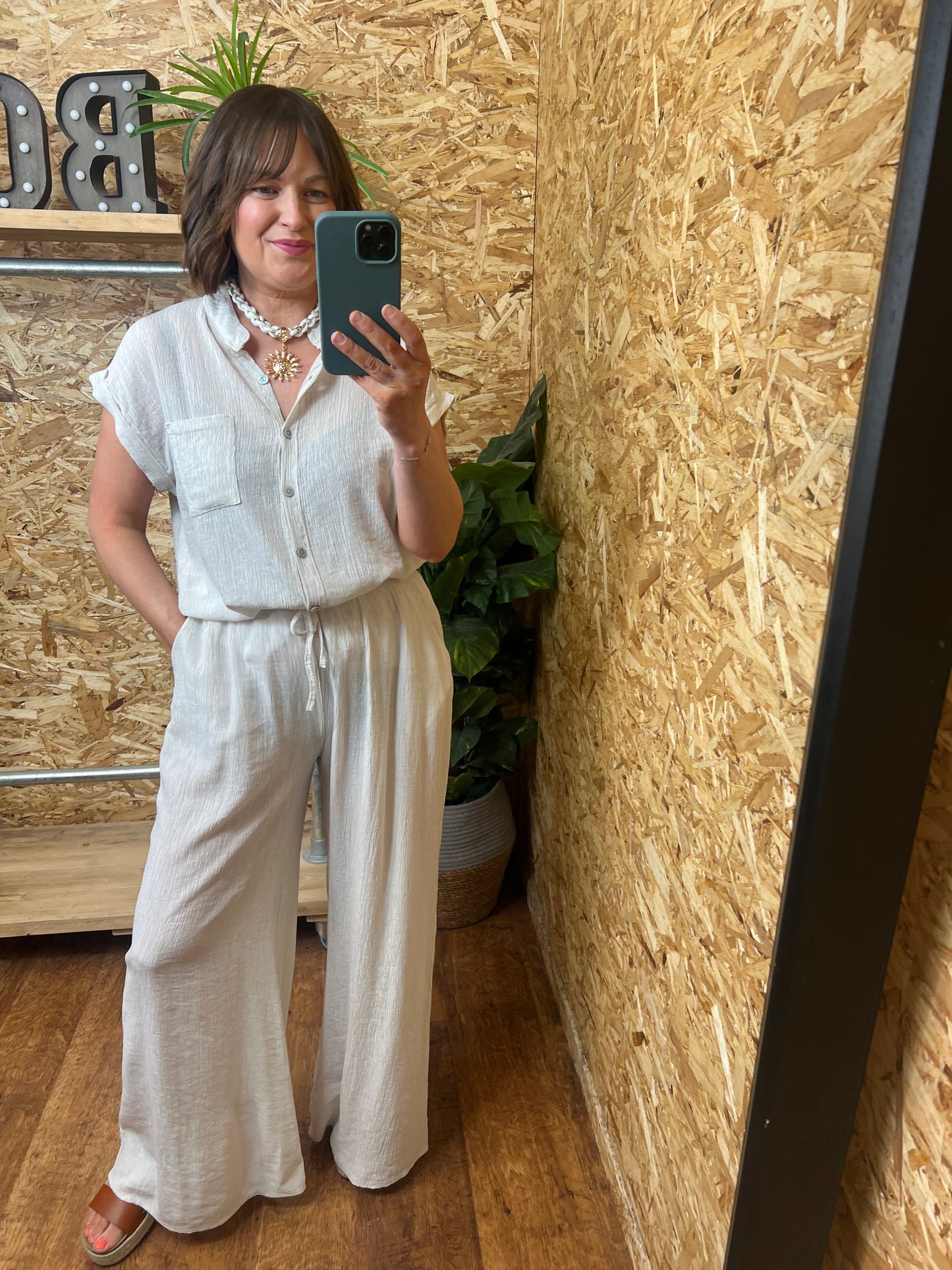 Raya Plisse Trousers