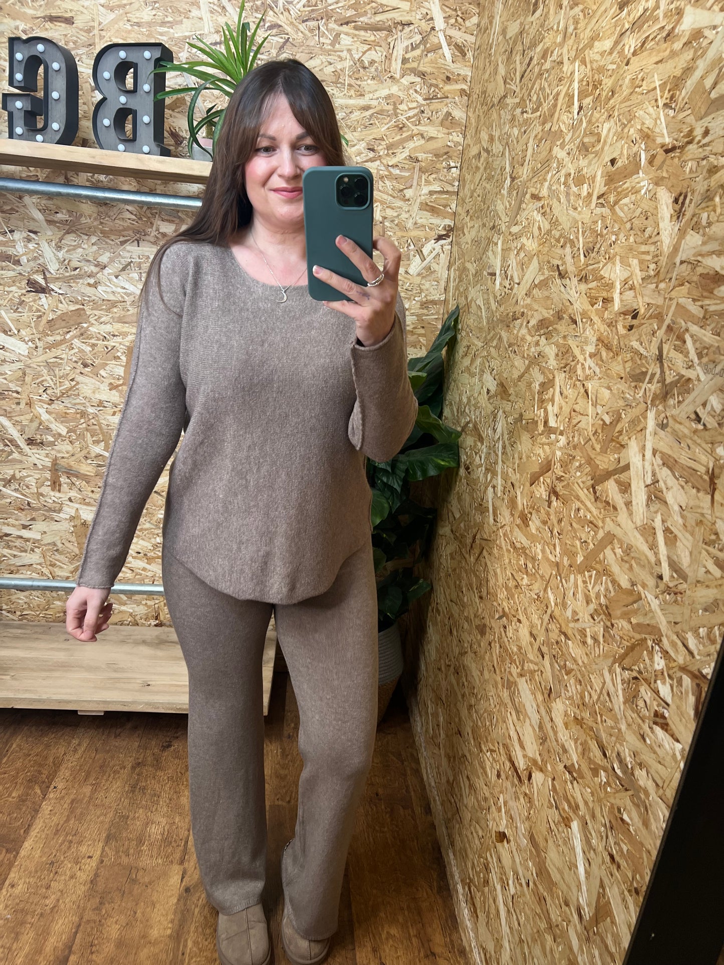 Fine Knit Lounge Set