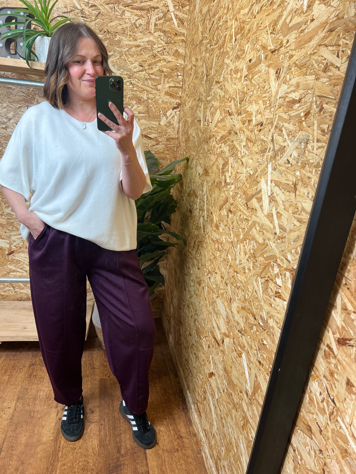 Barrel Leg Joggers