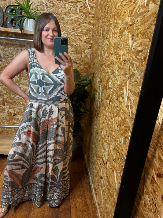 Callie Wide Leg Jumpsuit
