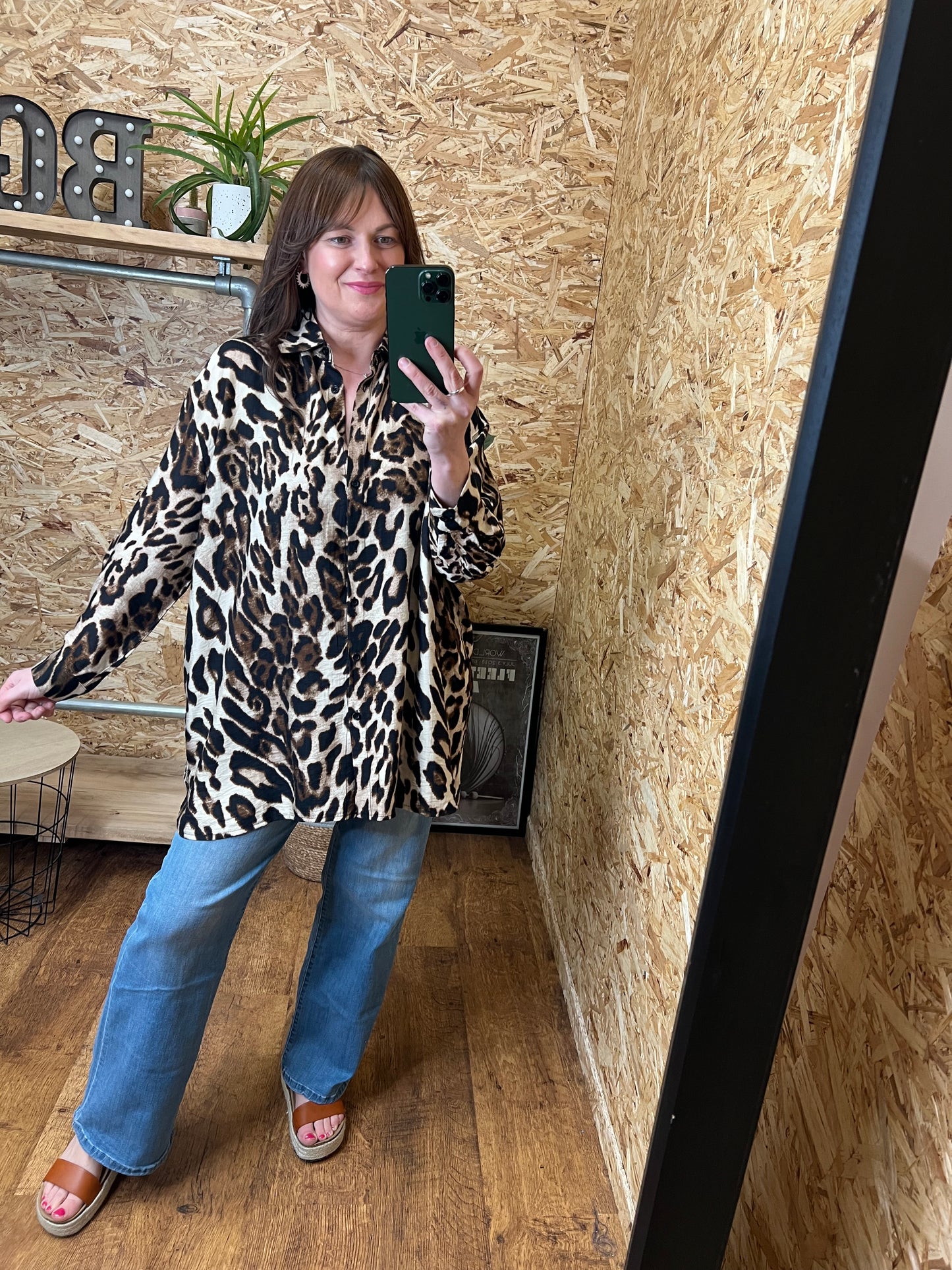 Animal Oversized Shirt