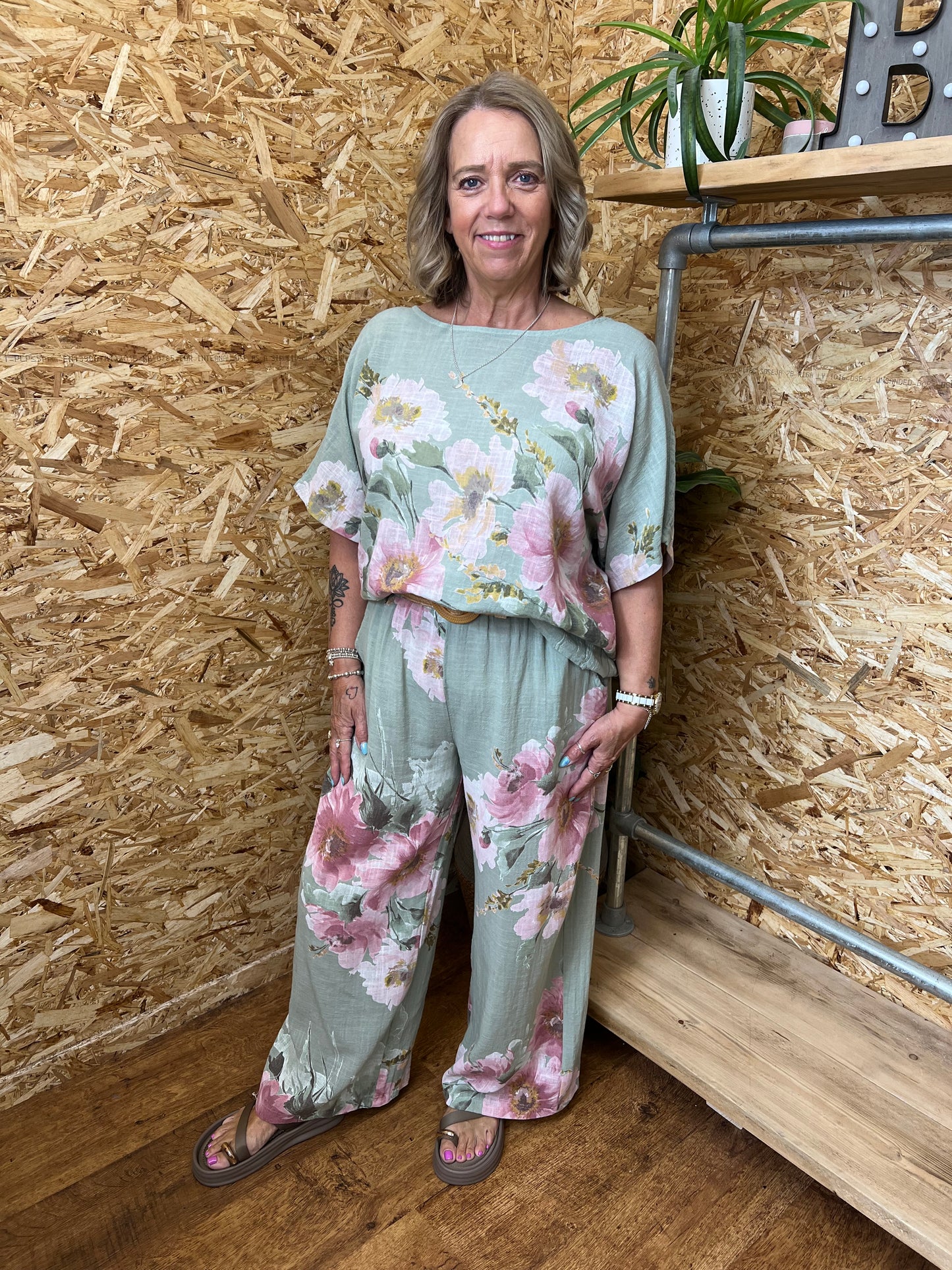 Jasmine Floral Co Ord