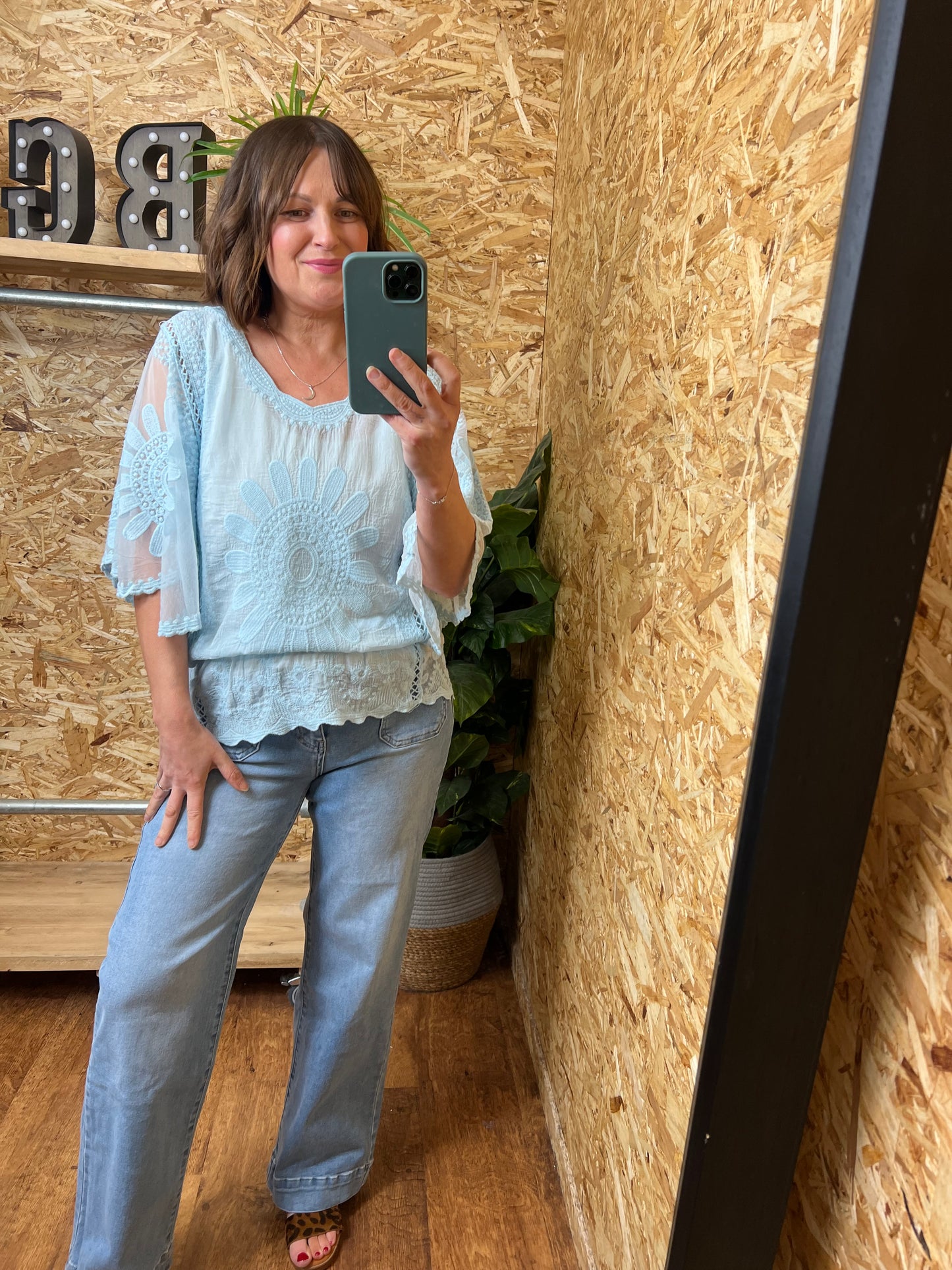 Sunflower Lace Top