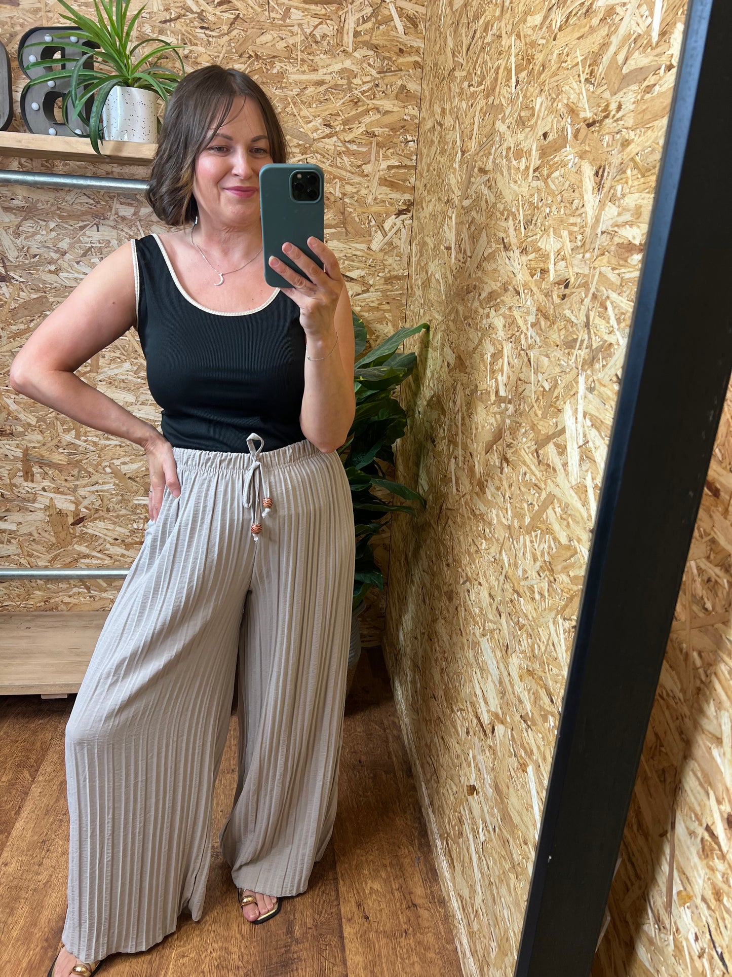 Pleated Trousers