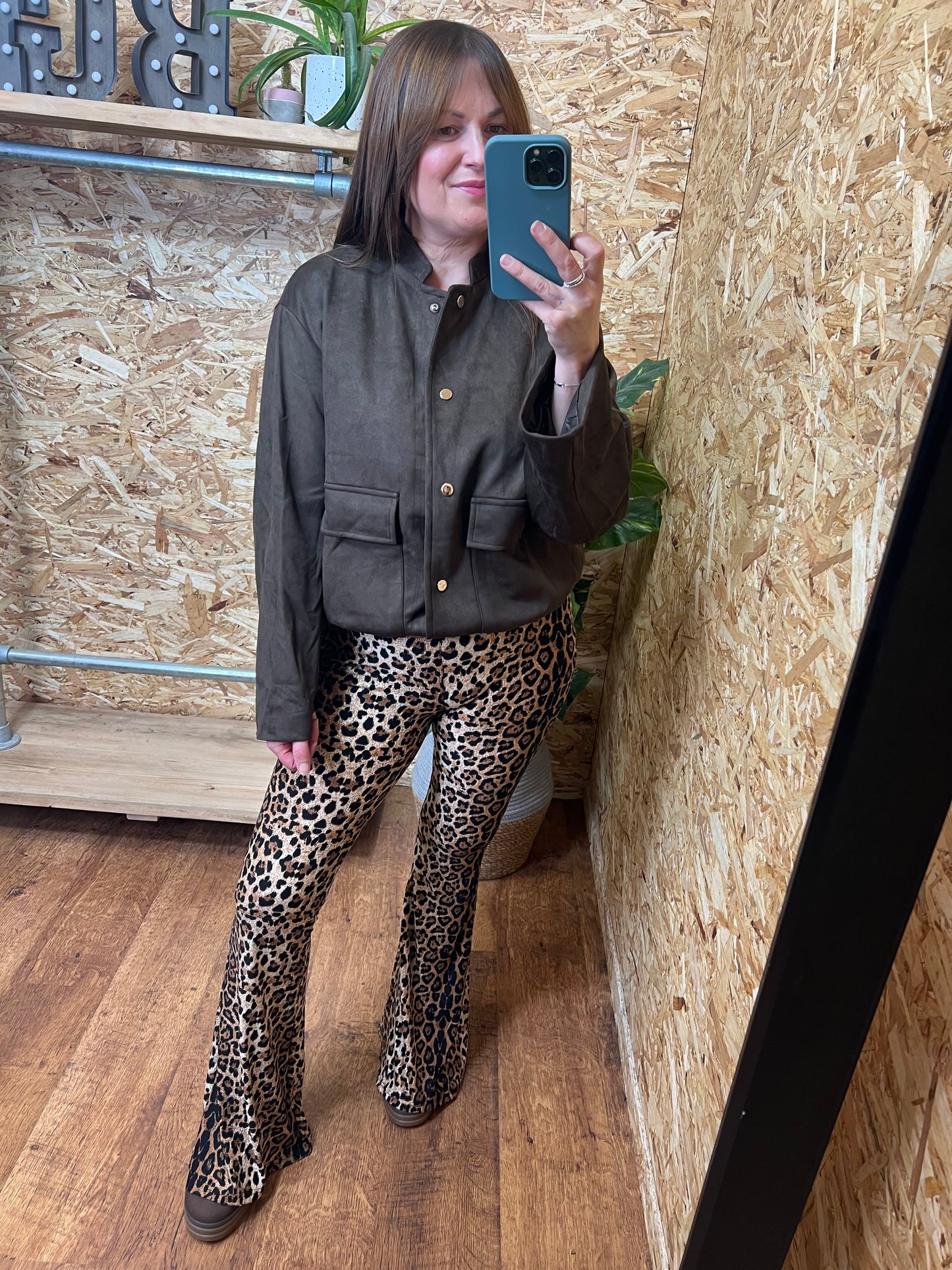 Suedette Bomber Jacket