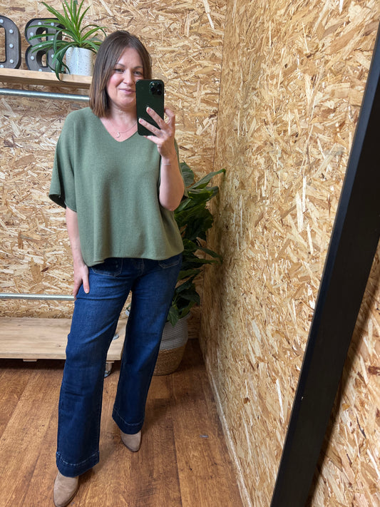 Ella V Neck Knit