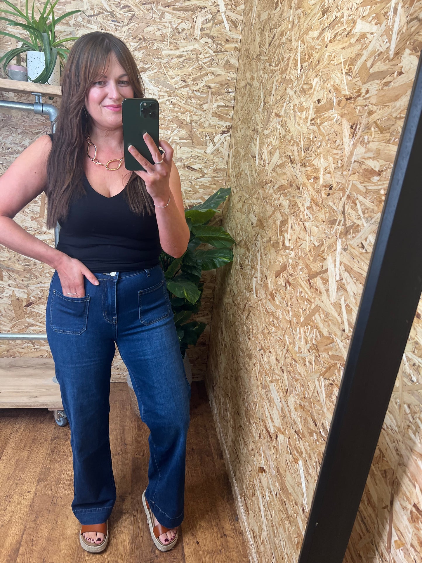 Pocket Front Jeans