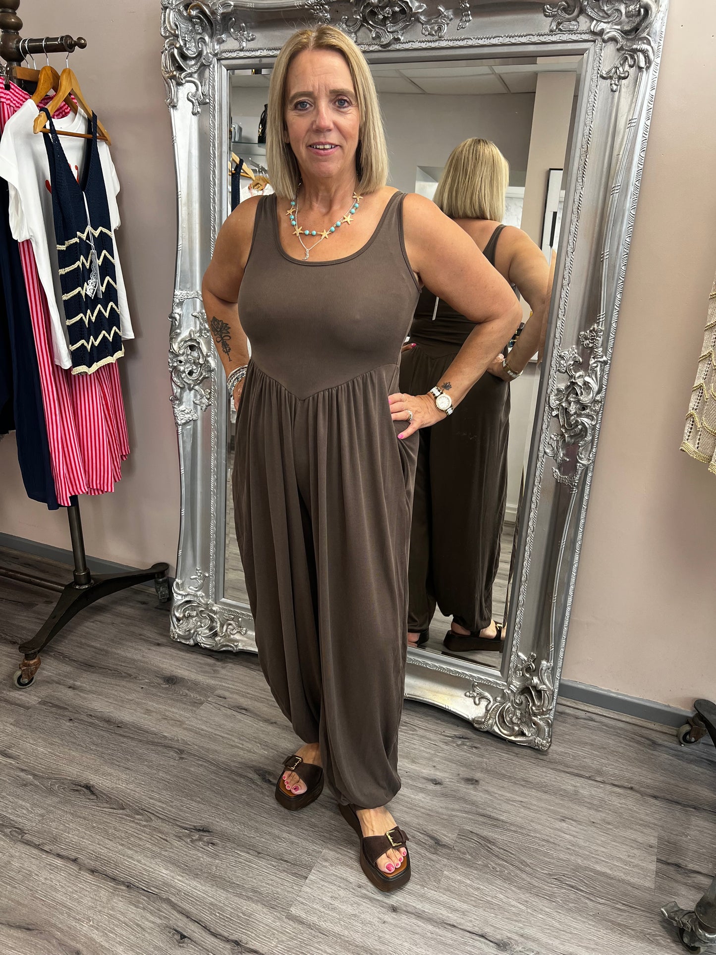 Balloon Leg Jumpsuit