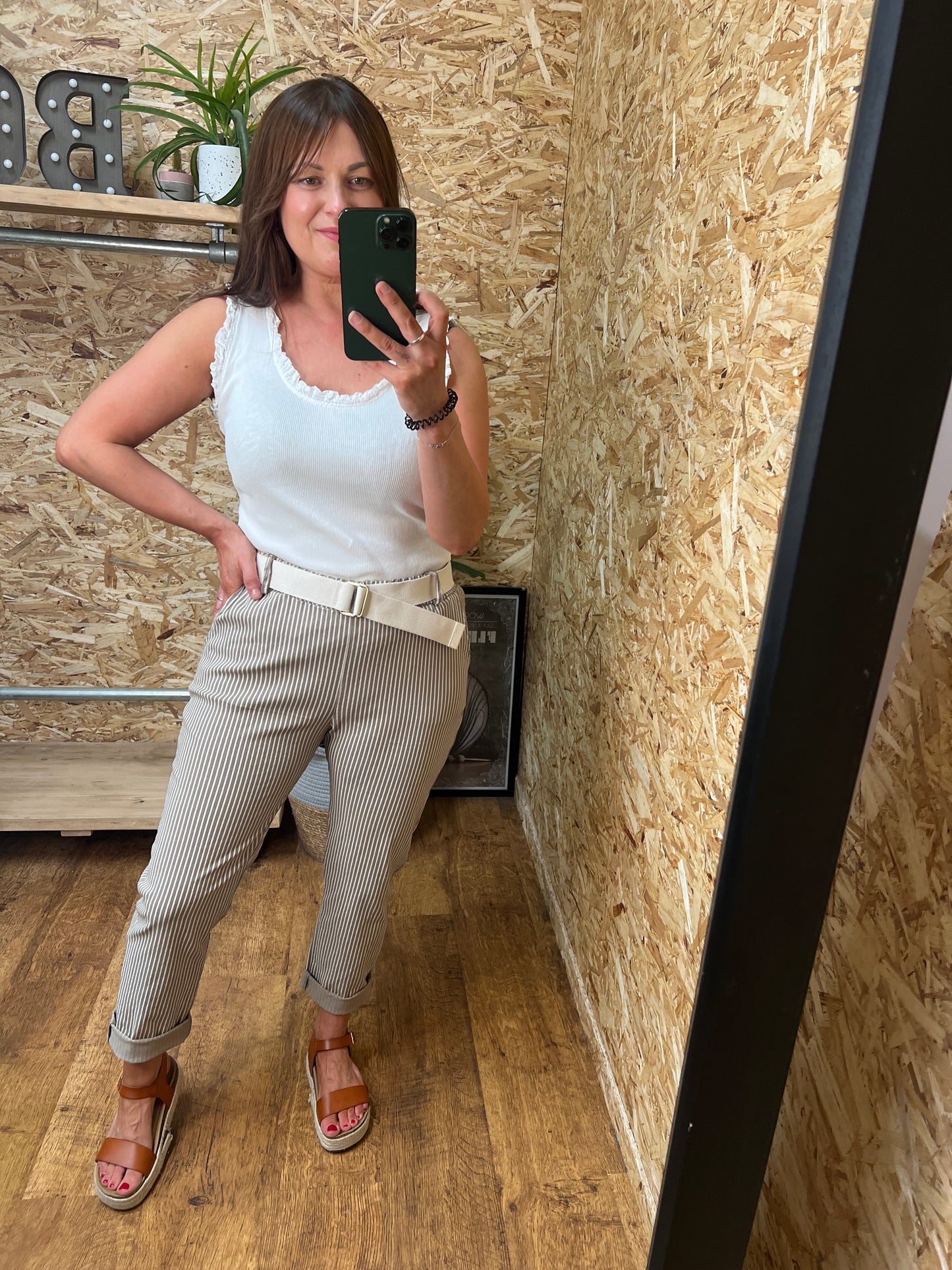 Pinstripe Magic Pants