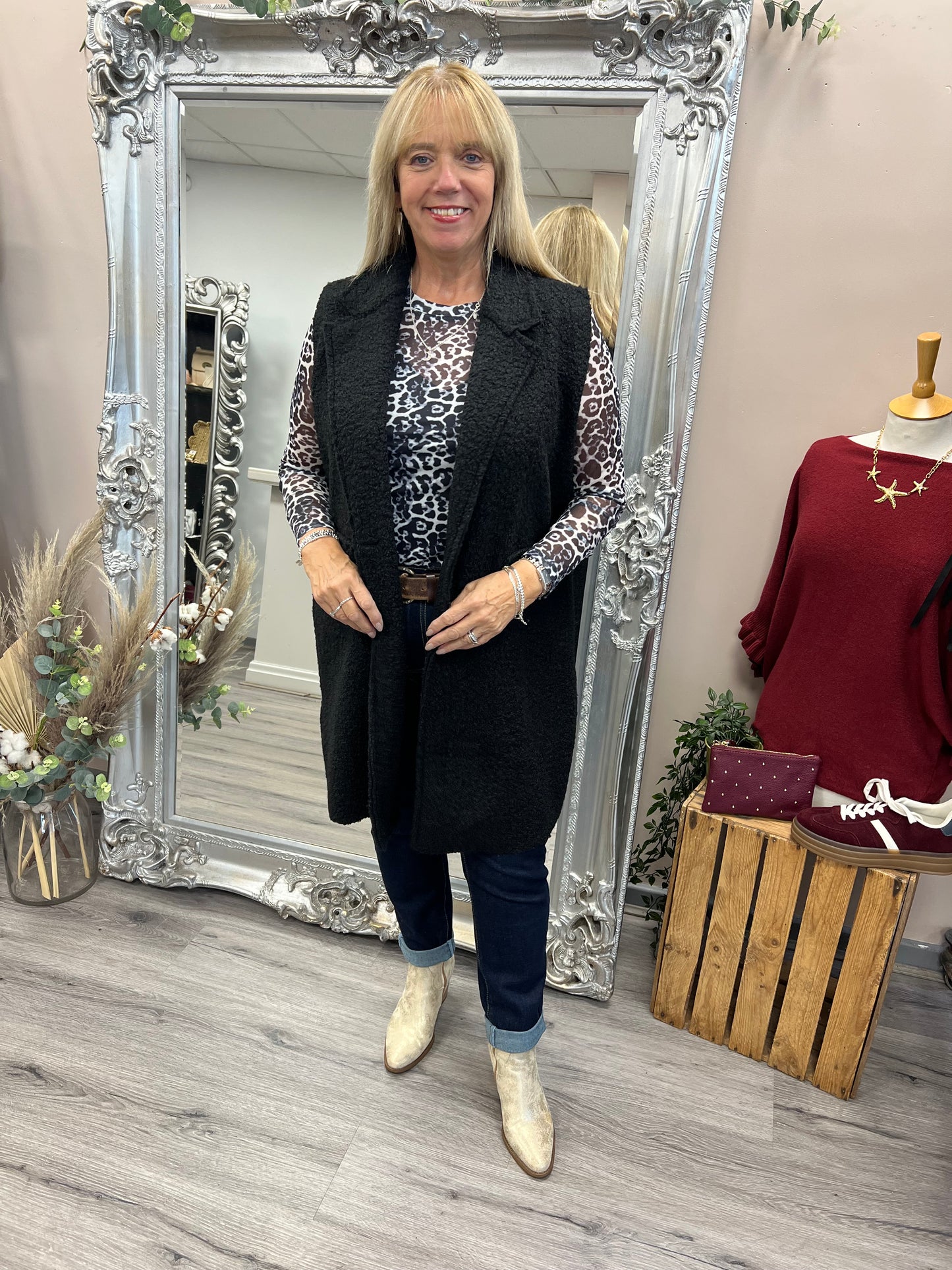 Boucle Long Waistcoat