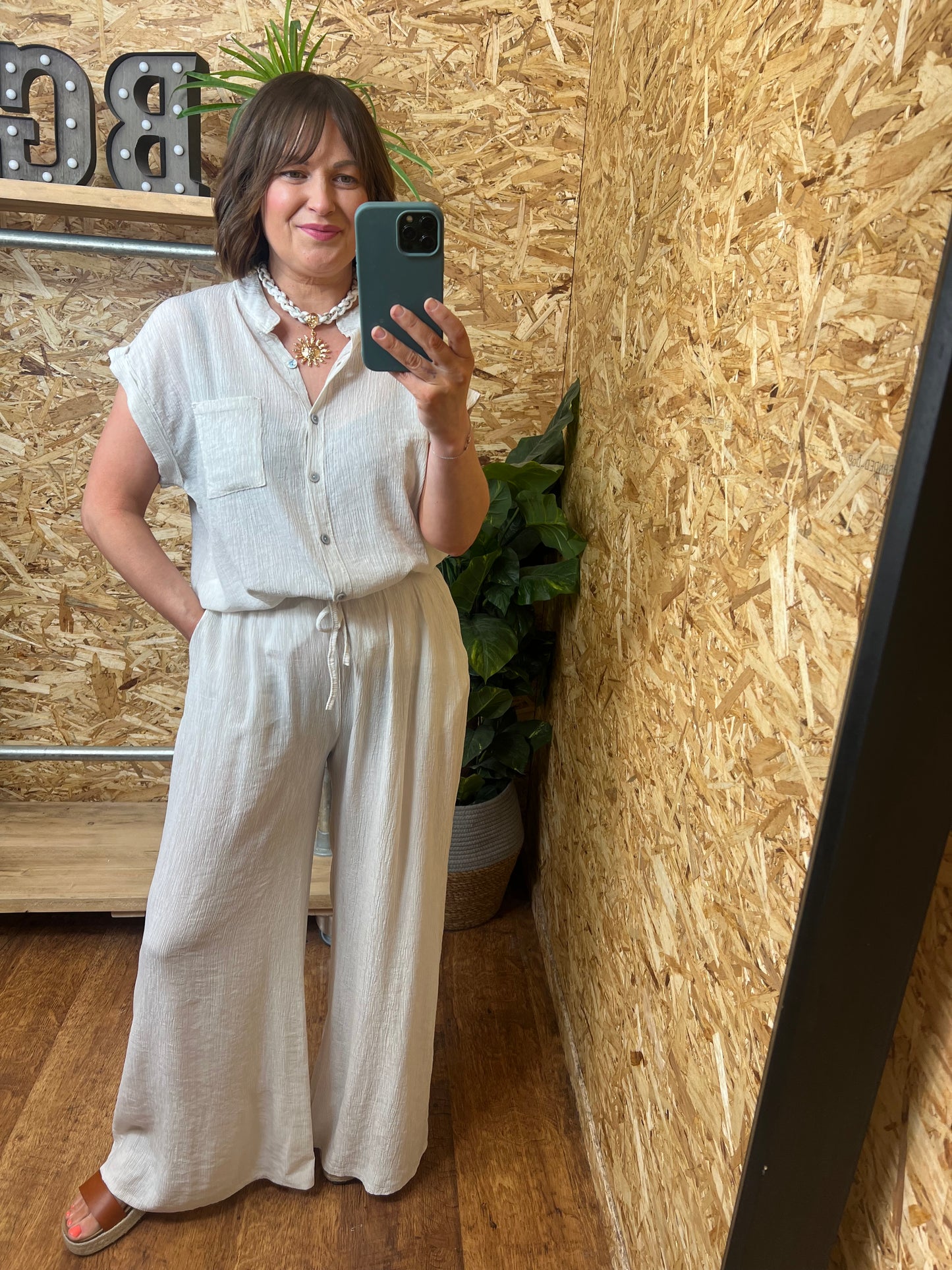 Raya Plisse Shirt