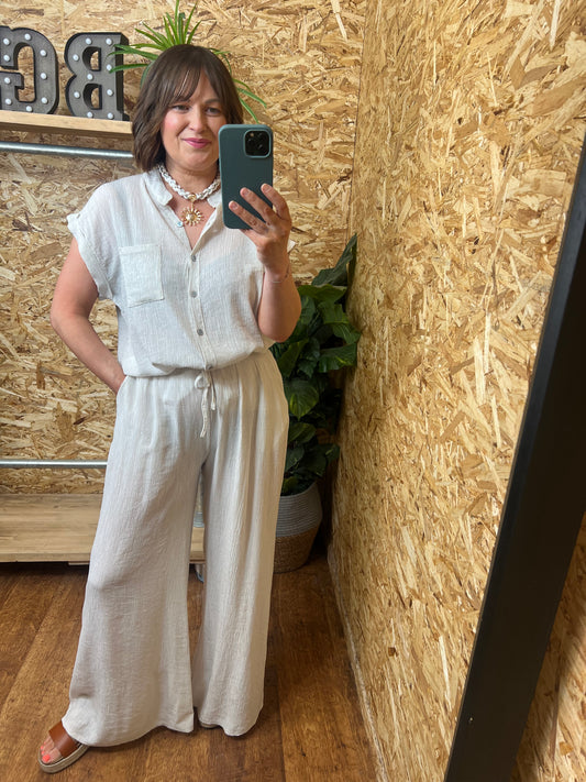 Raya Plisse Shirt