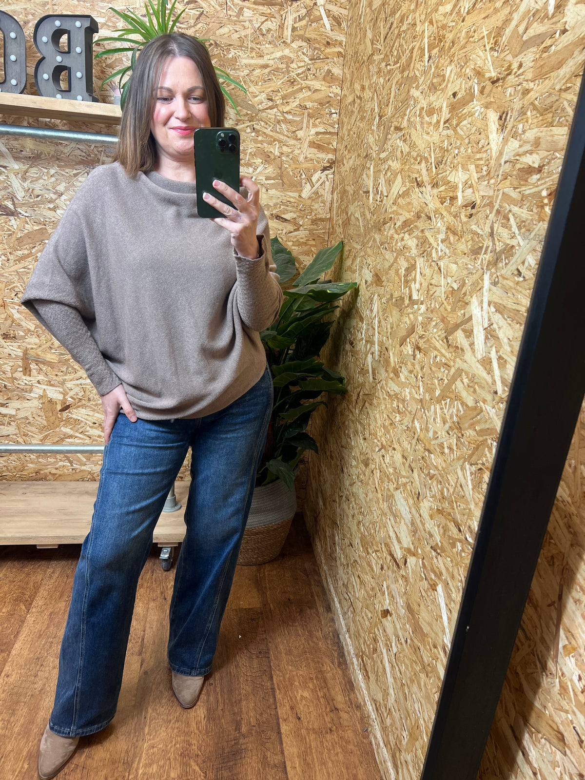 Cleo Asymmetric Knit