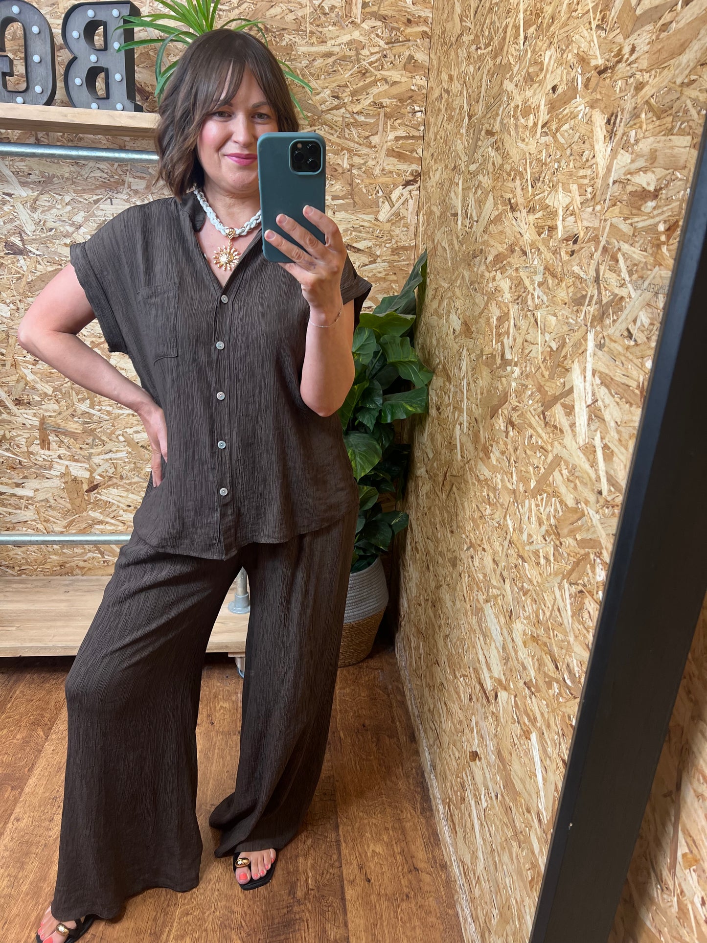 Raya Plisse Shirt