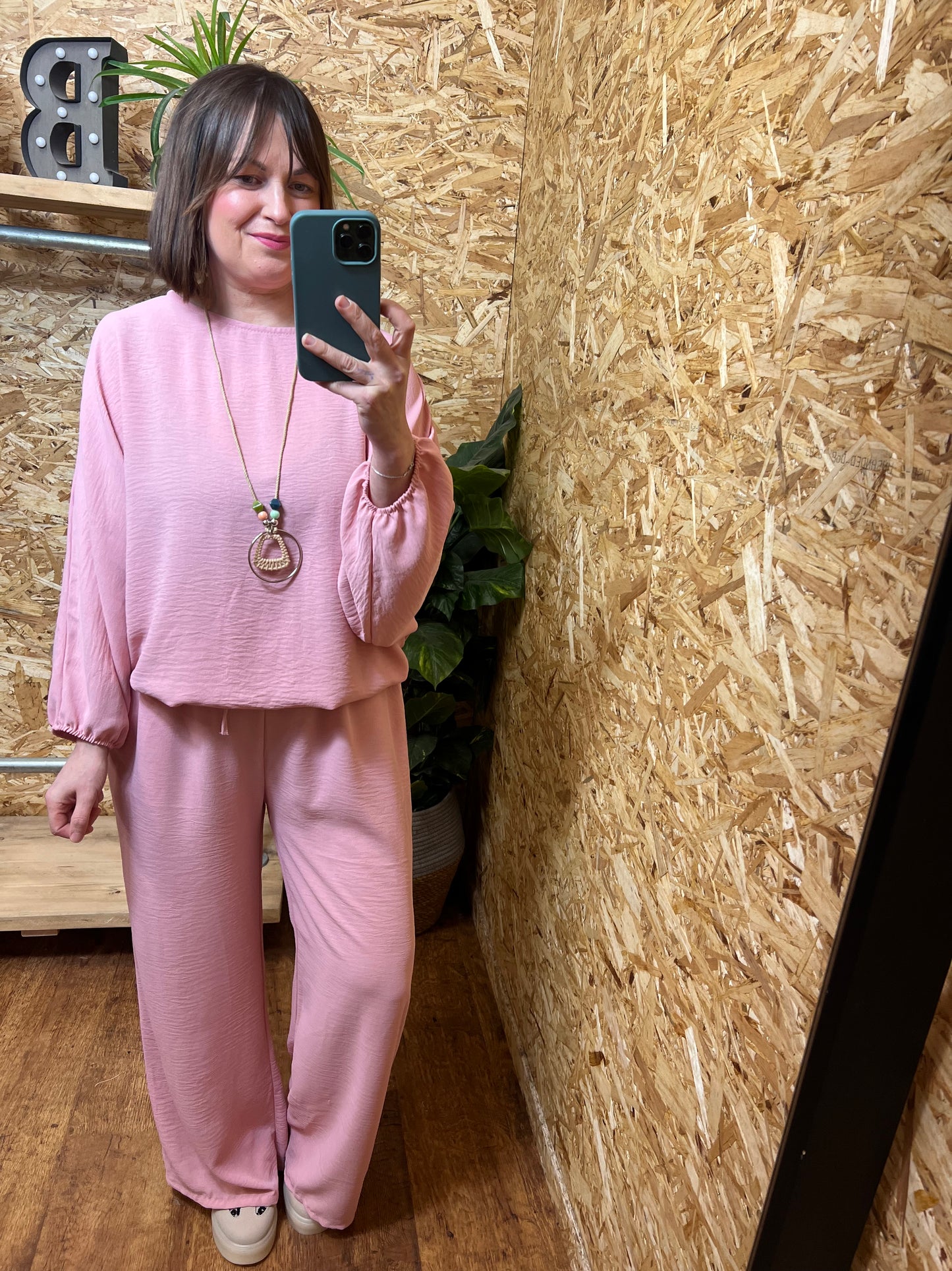 Ebony Bubble Hem Top