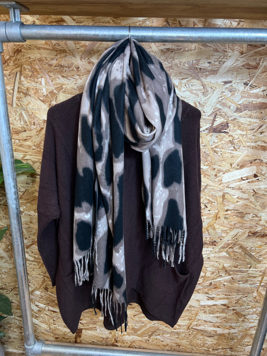 Animal Print Scarf
