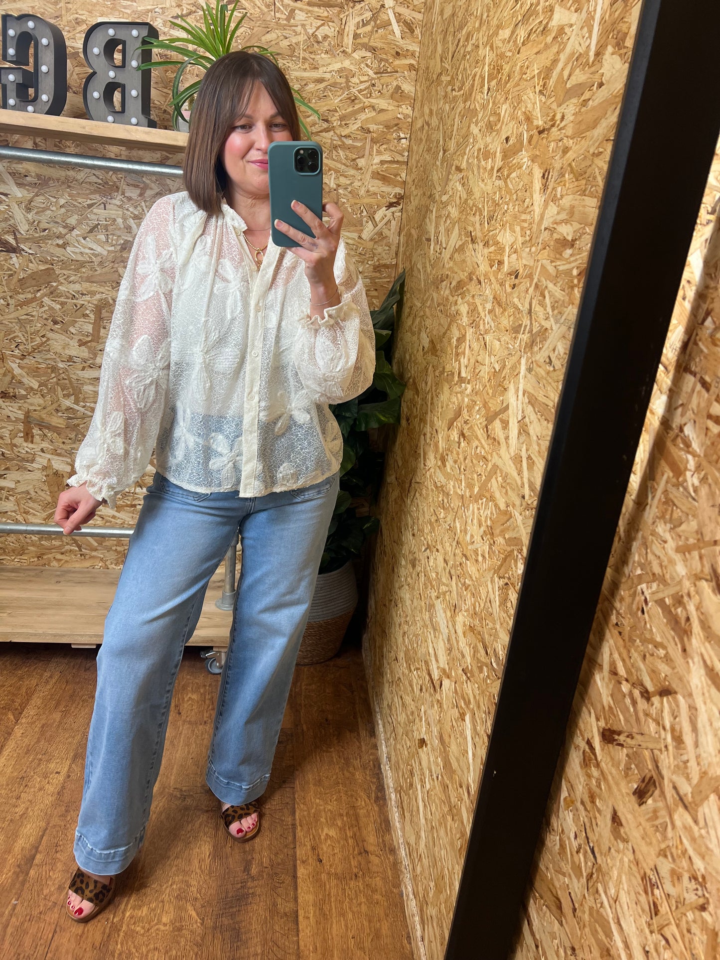 Floral Lace Blouse